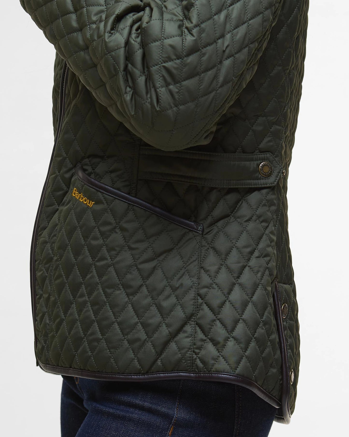 Barbour Dahlia Quilted Jacket - Olive
