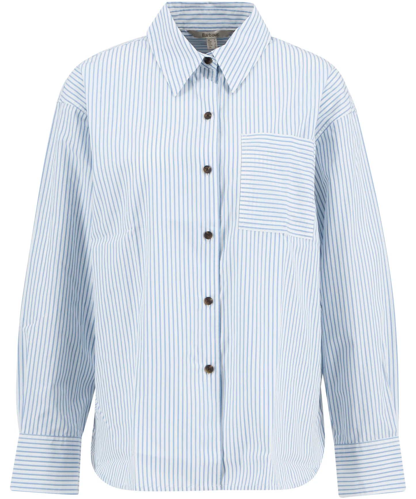 Barbour Polly Striped Shirt - Chambray Stripe
