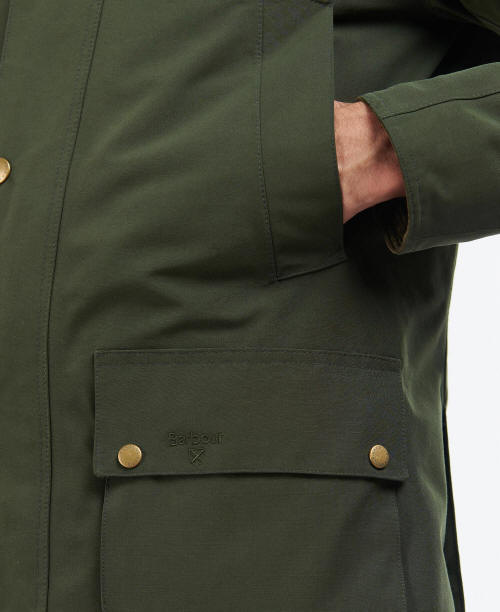 Barbour Winter Ashby Jacket - Olive