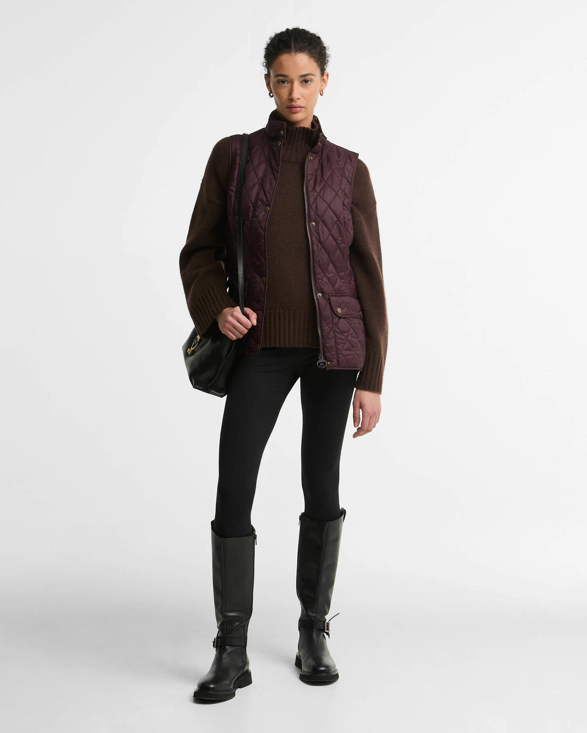 Barbour Otterburn Gilet in Fig