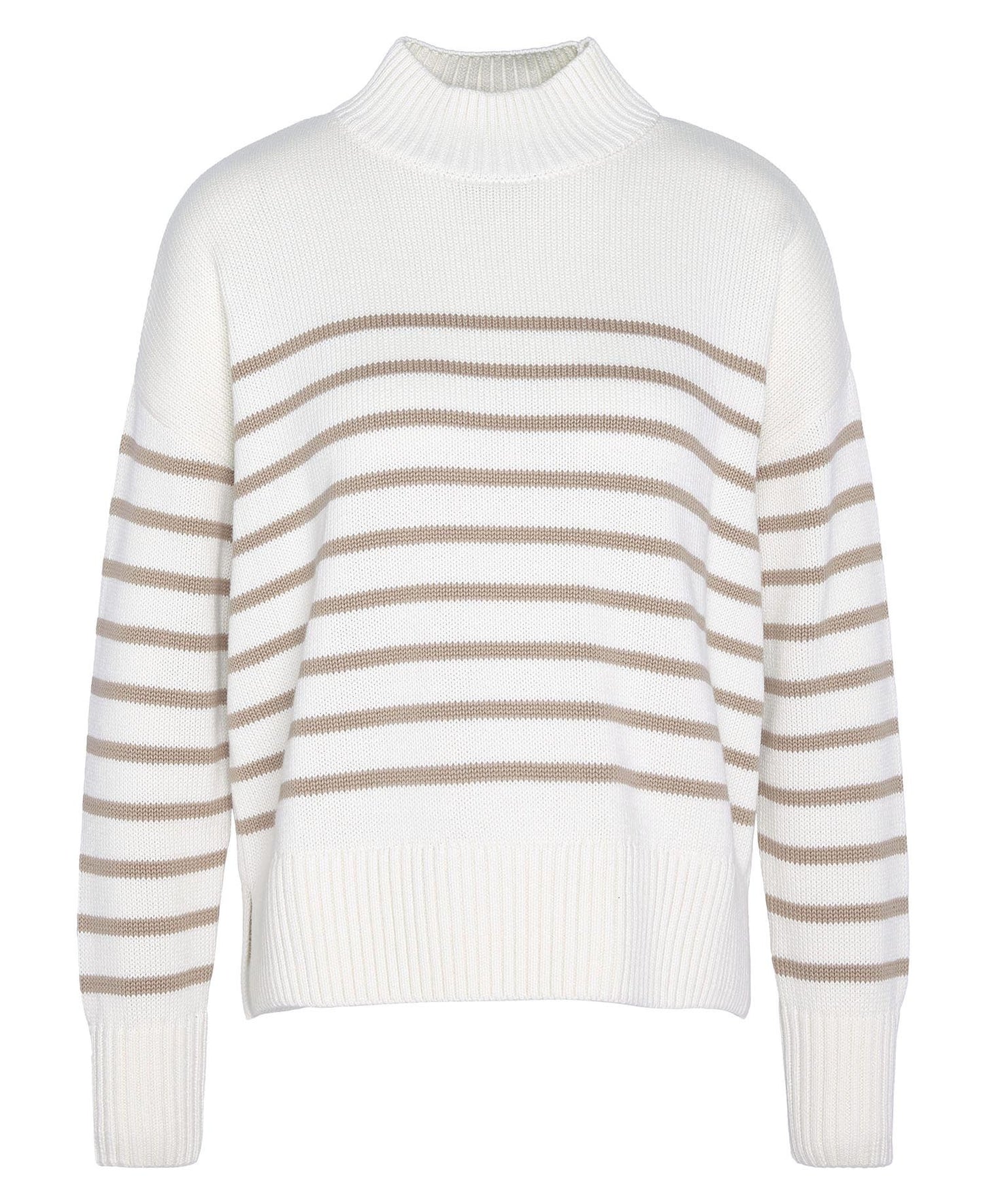 Barbour Shelly Knit - Cloud/Camel