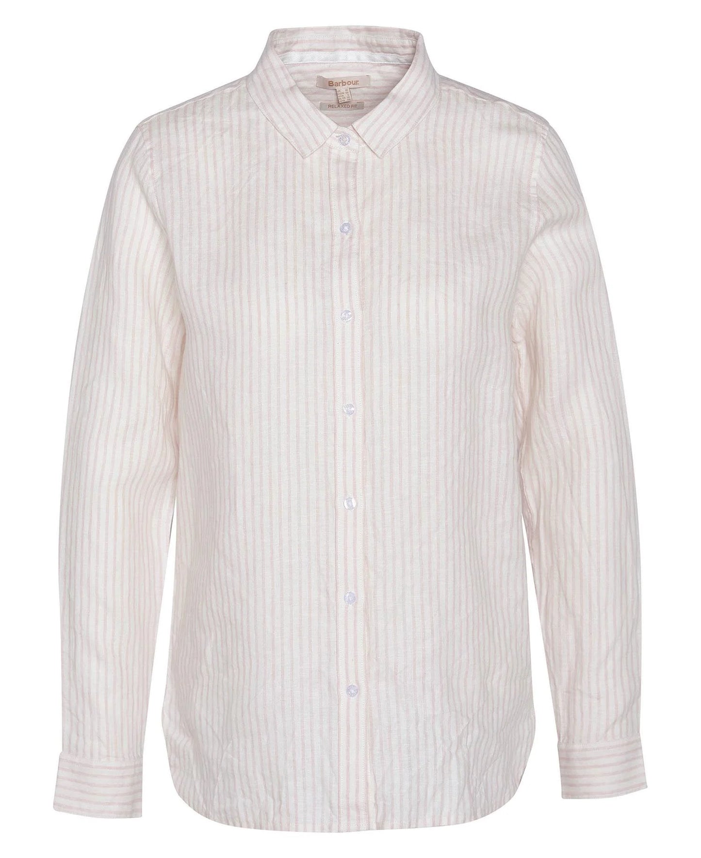 Barbour Marine Shirt - Pink Stripe
