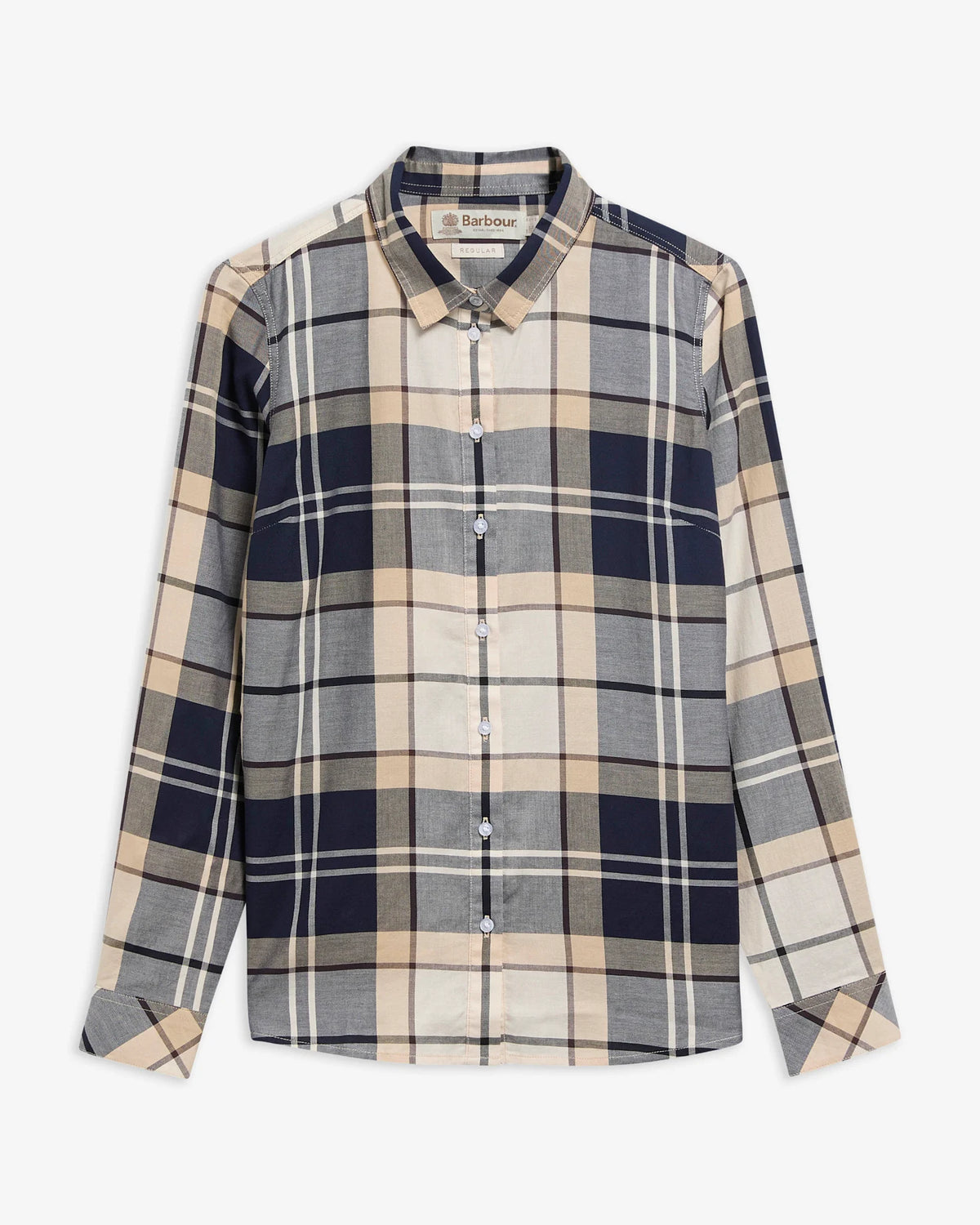 Barbour Bredon Regular Long-Sleeved Shirt in Lt Birchwood Tartan