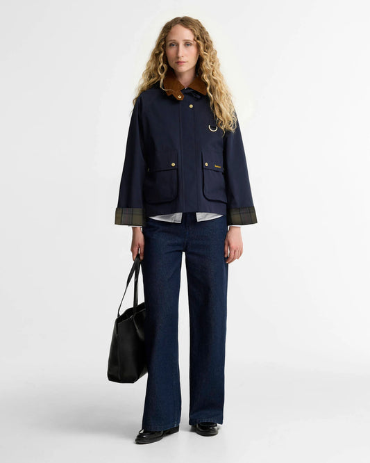 Barbour Terrington Showerproof Jacket - Navy