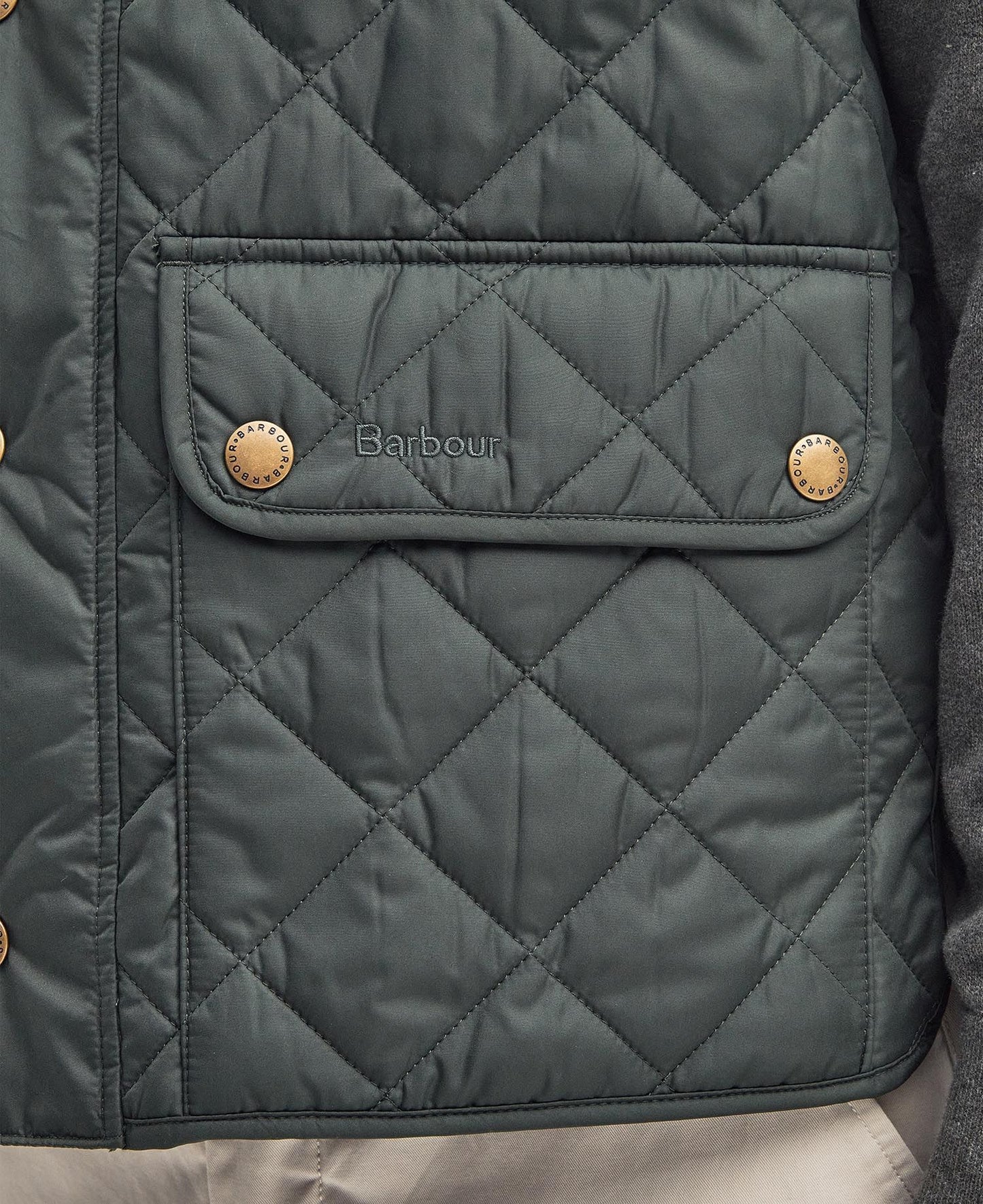 Barbour New Lowerdale Gilet - Sage