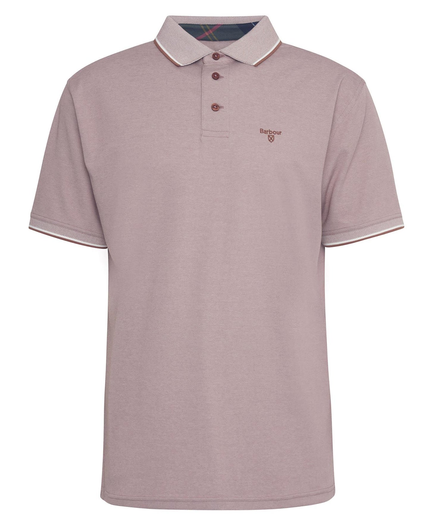 Barbour Heydon Performance Polo - Dark Rust
