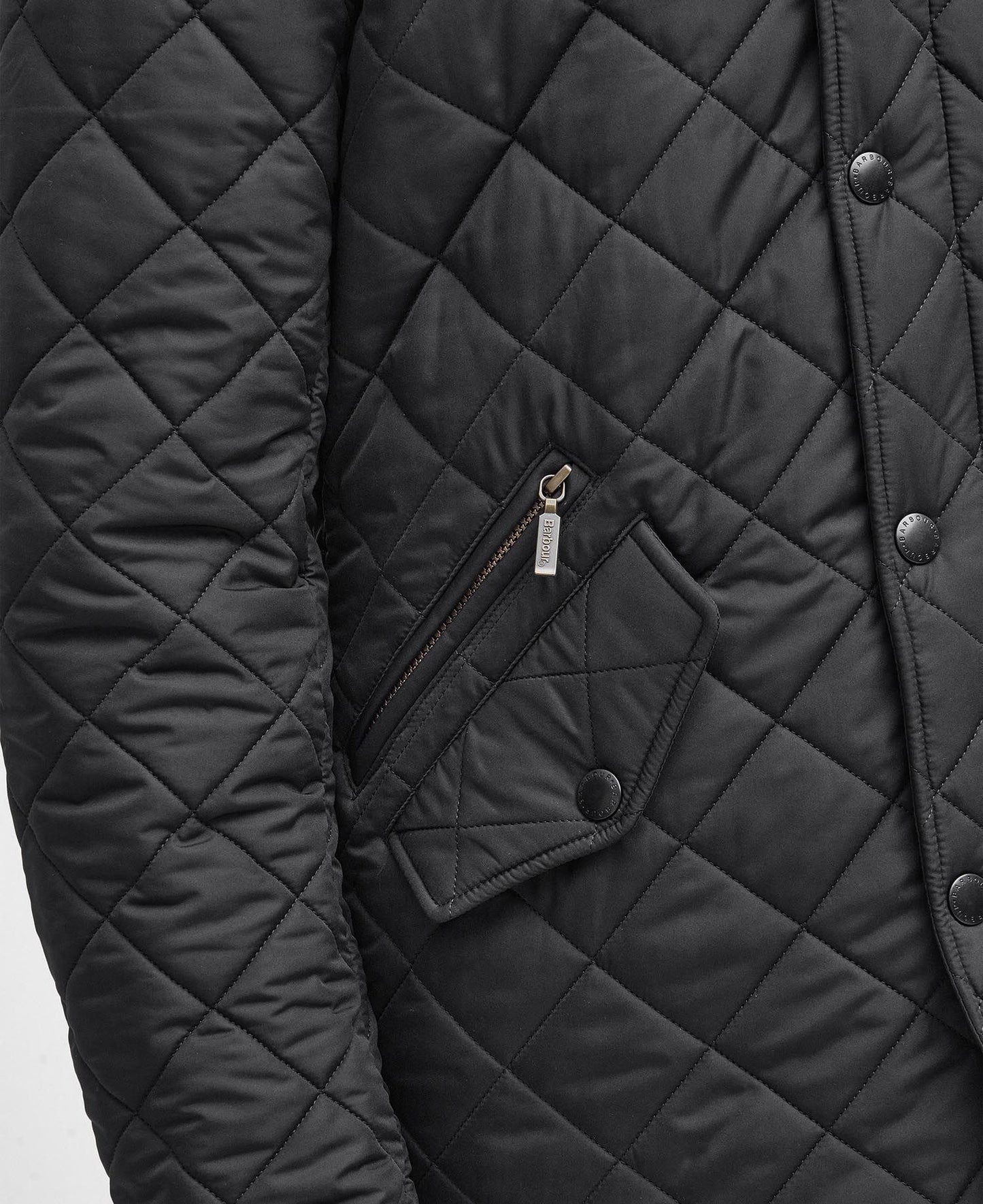 Barbour Powell Quilt - Black