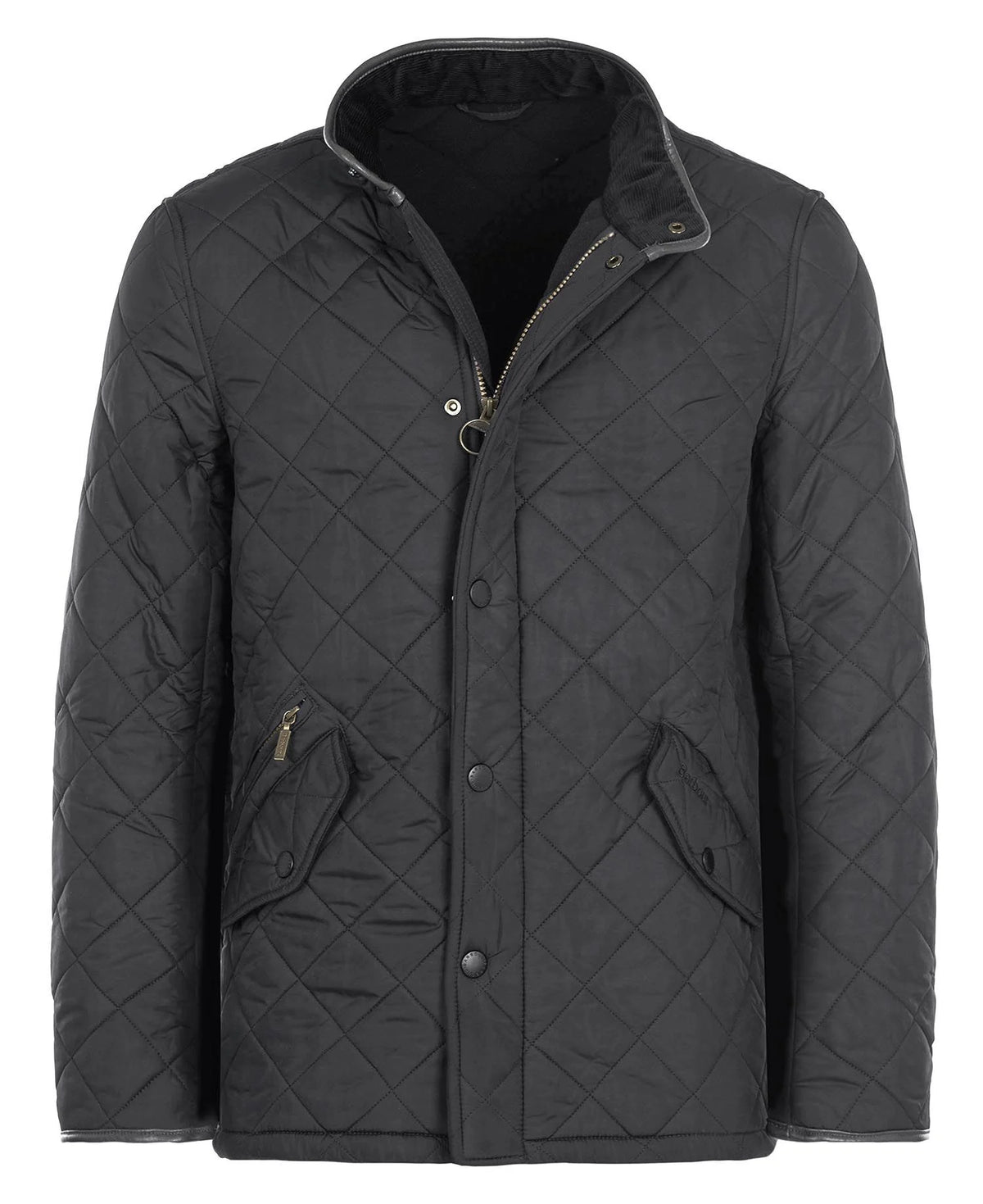 Barbour Powell Quilted Jacket in Classic Black