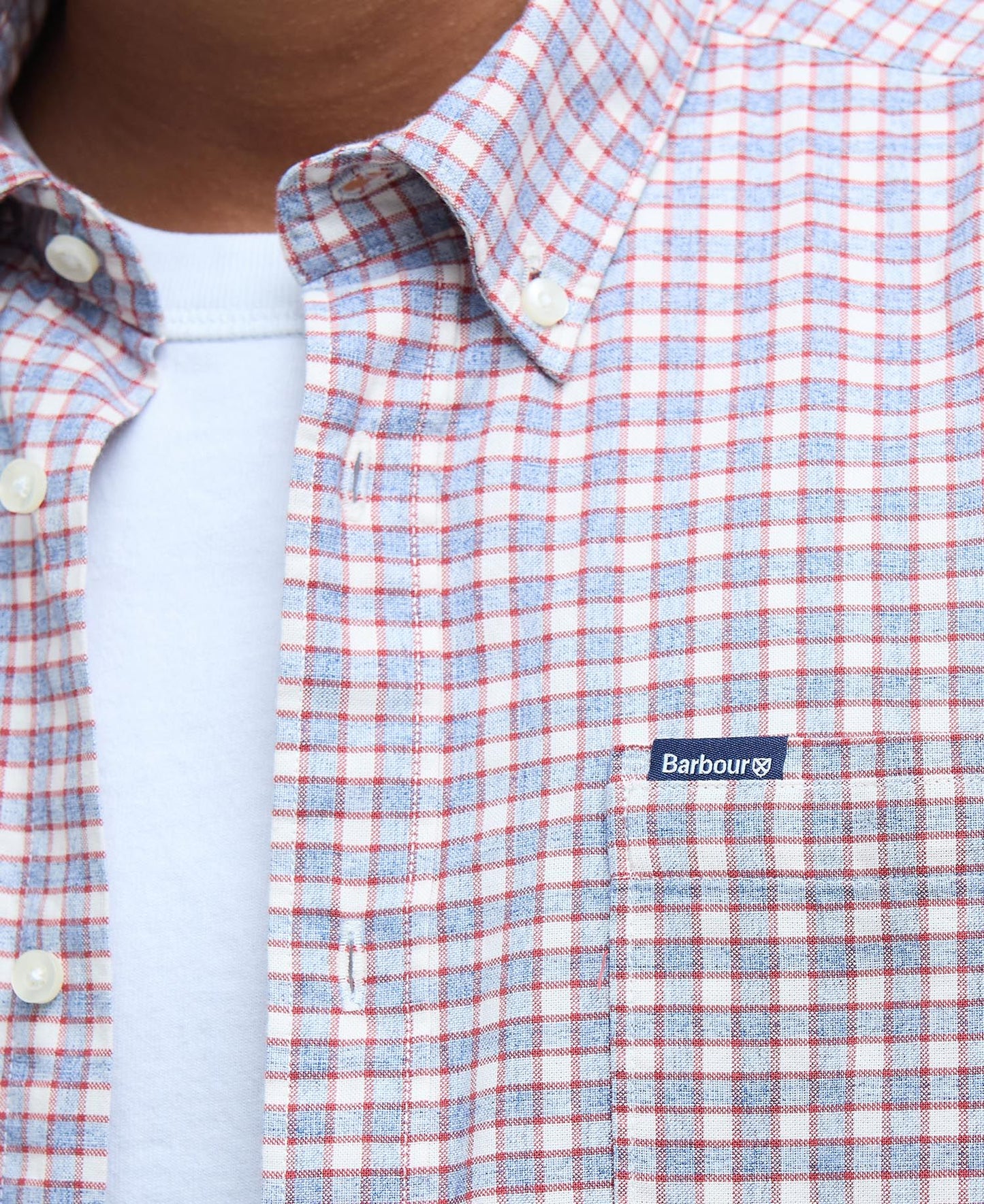 Barbour Banner Tailored Shirt - Red