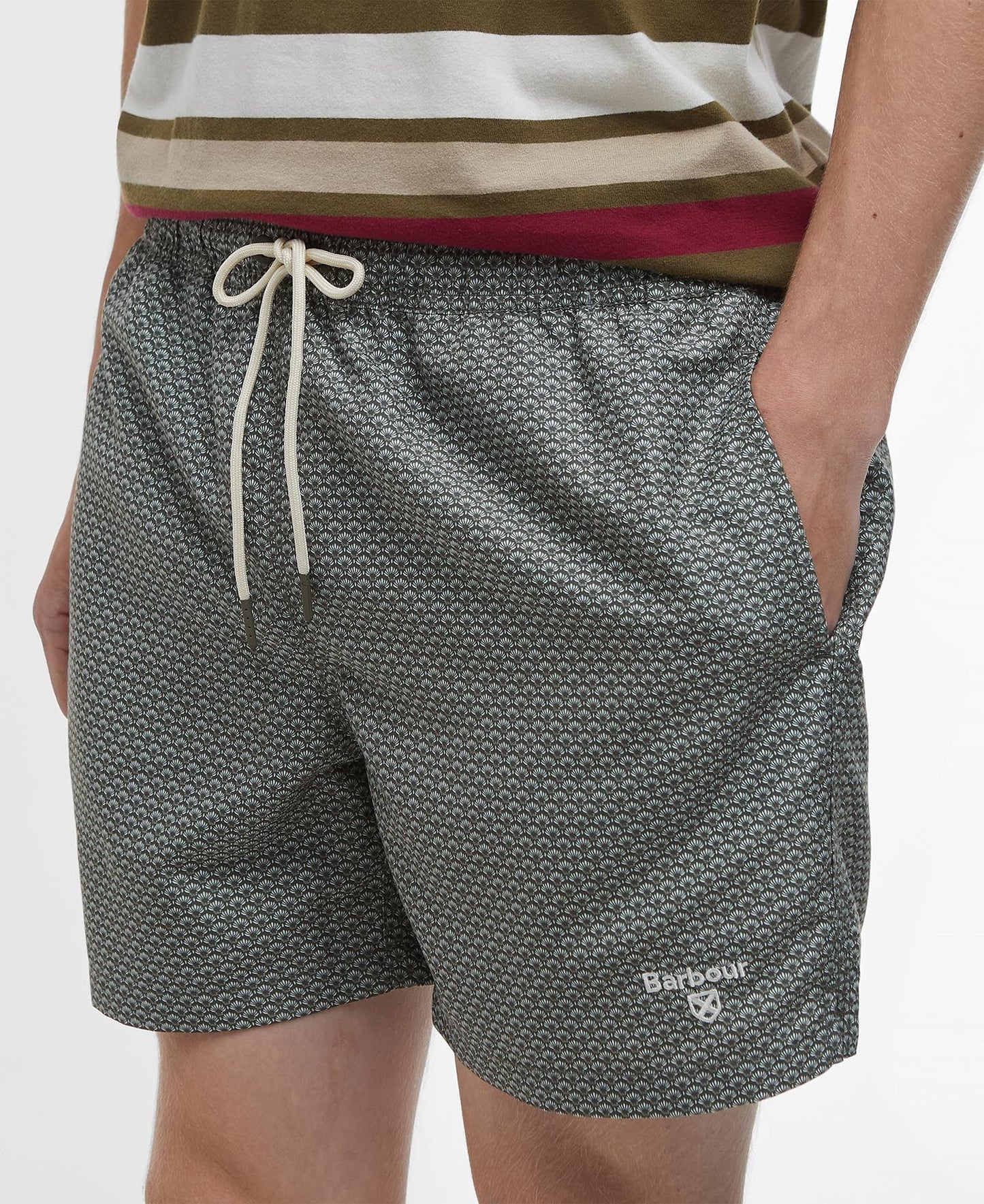 Barbour Shell Swim Short - Olive