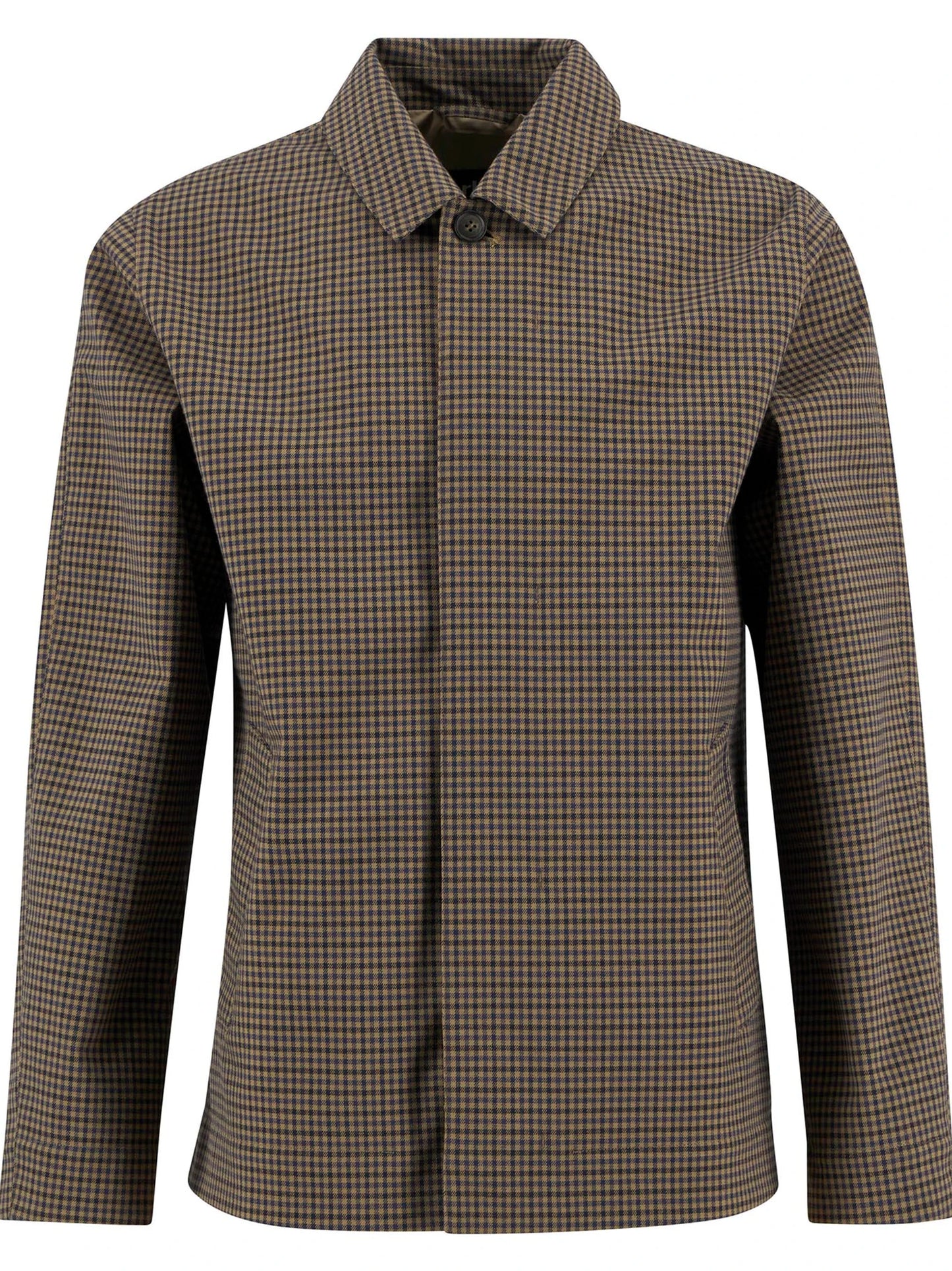 Barbour Check Short Lorden Showerproof - Stone/Navy Check