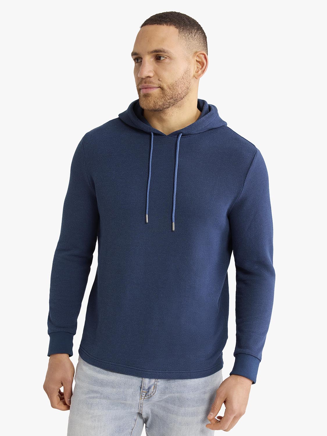 Tailwind Hoodie in Navy Twill