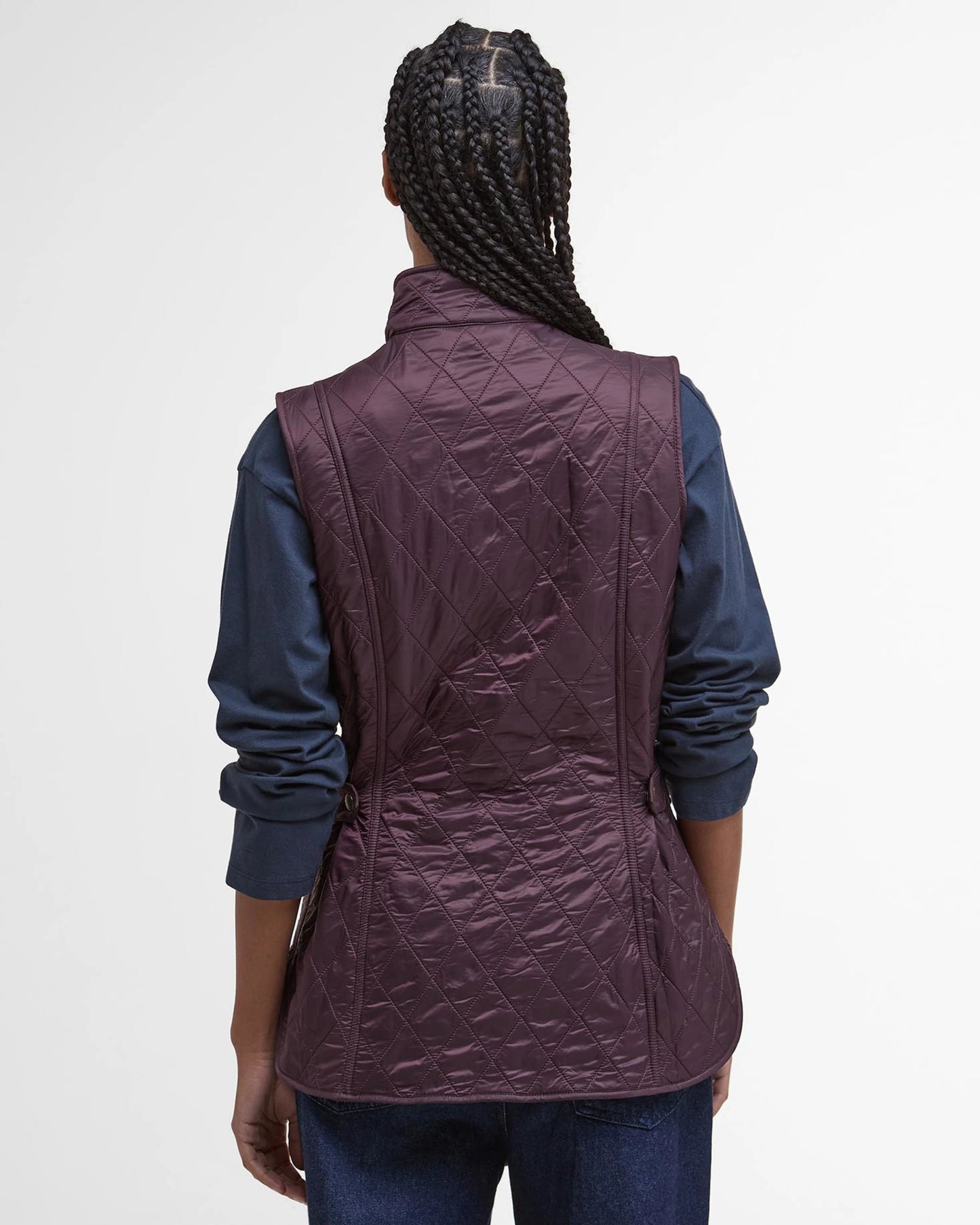 Barbour Wray Gilet - Black Cherry