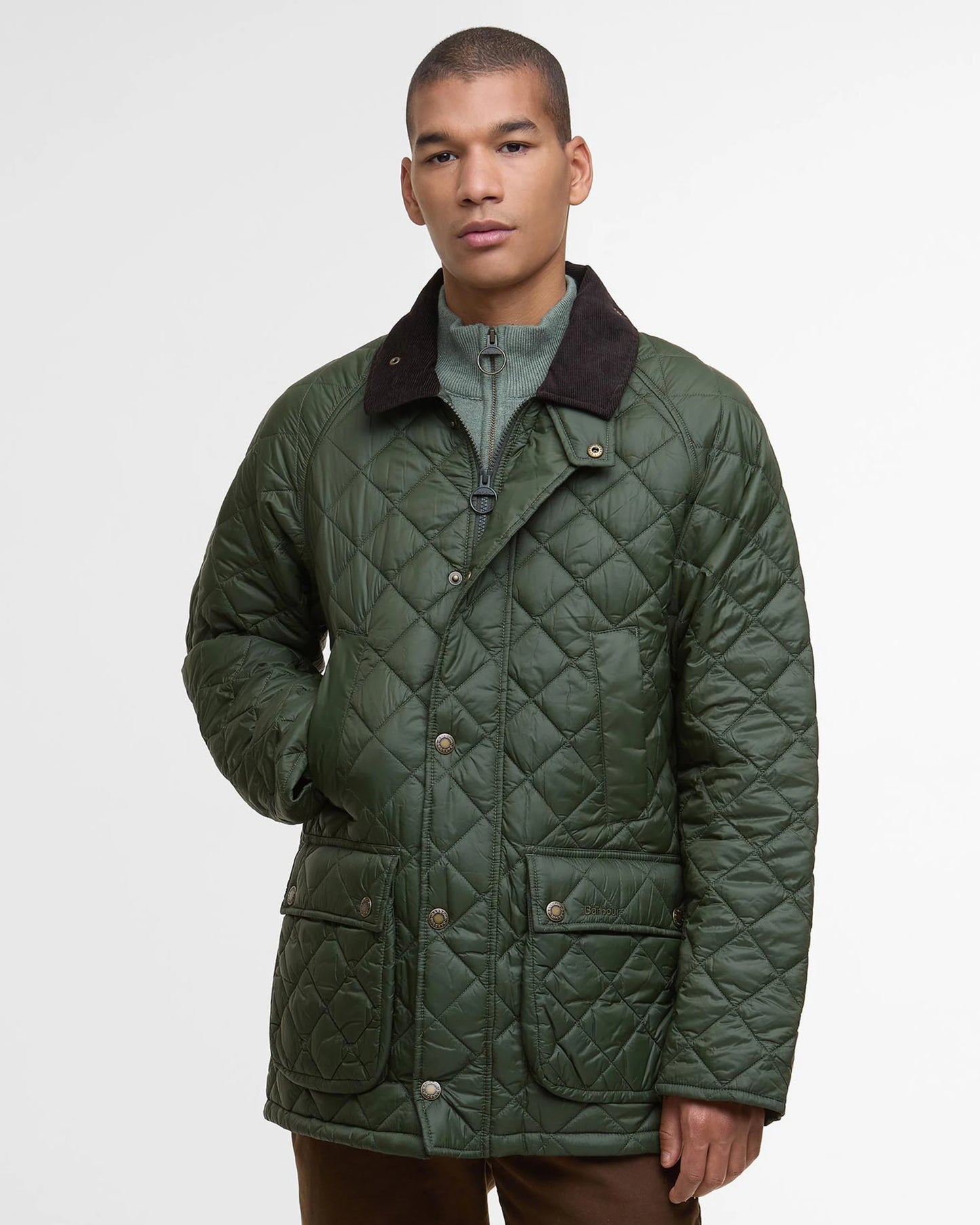 Barbour Essential Bedale Quilt Jacket - Sage