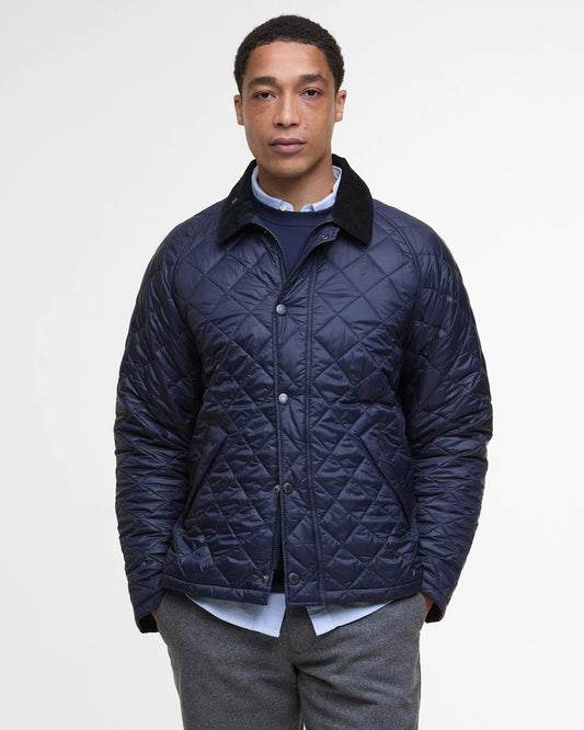 Barbour Tracker Quilt Jacket - Navy