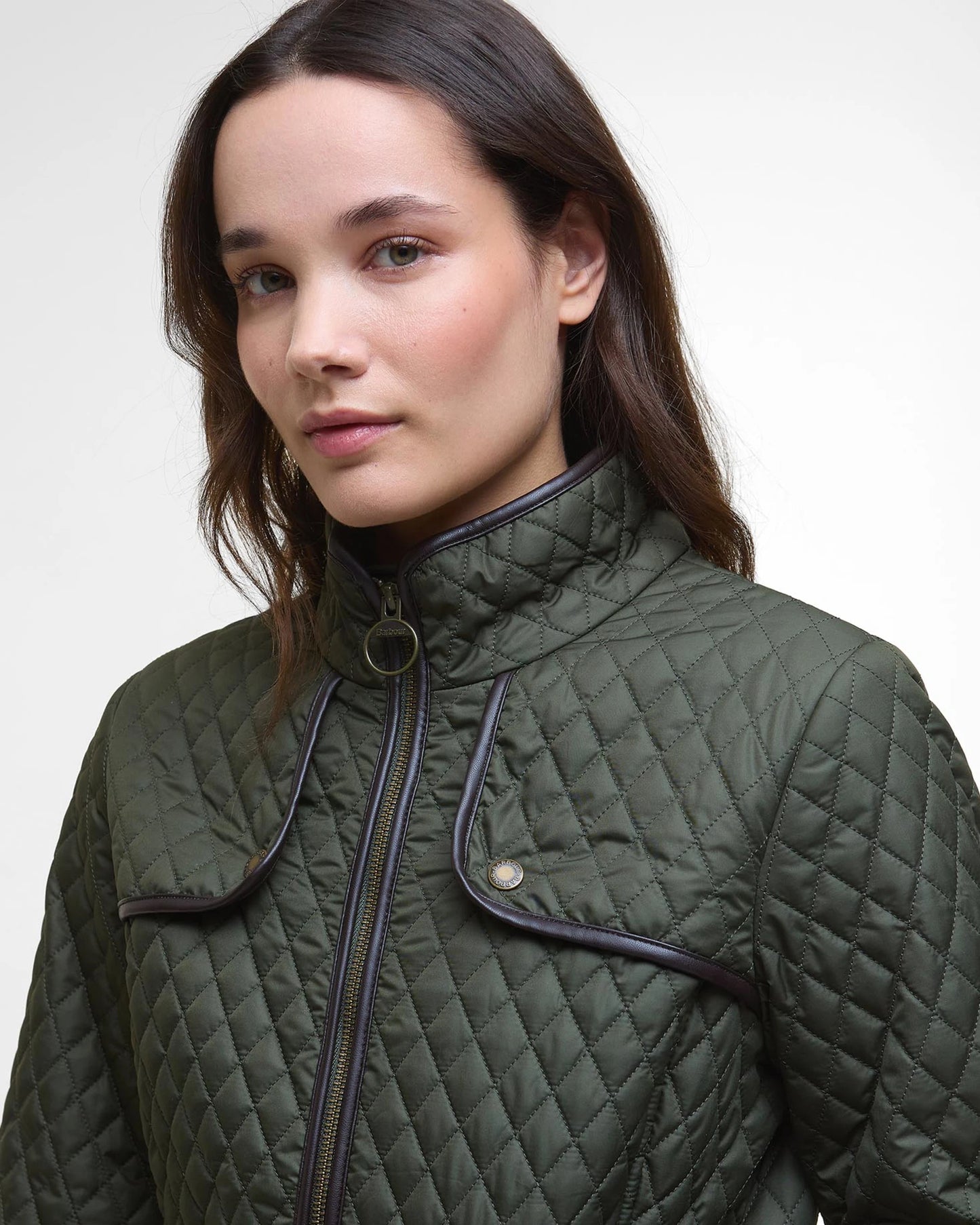 Barbour Dahlia Quilted Jacket - Olive