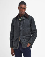 Barbour Bedale Wax Jacket - Sage - 36