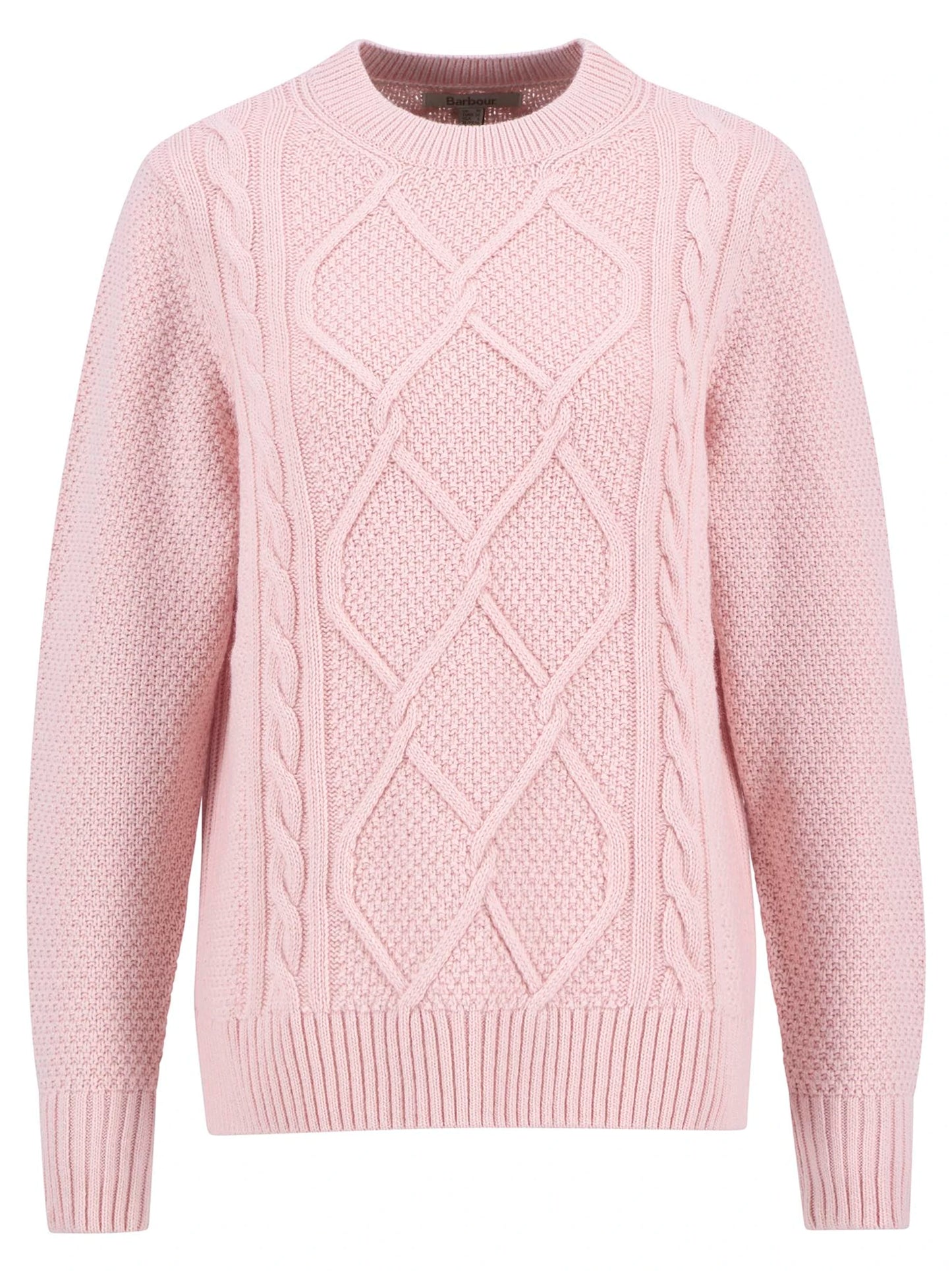 Barbour Burne Crew Knit - Pink