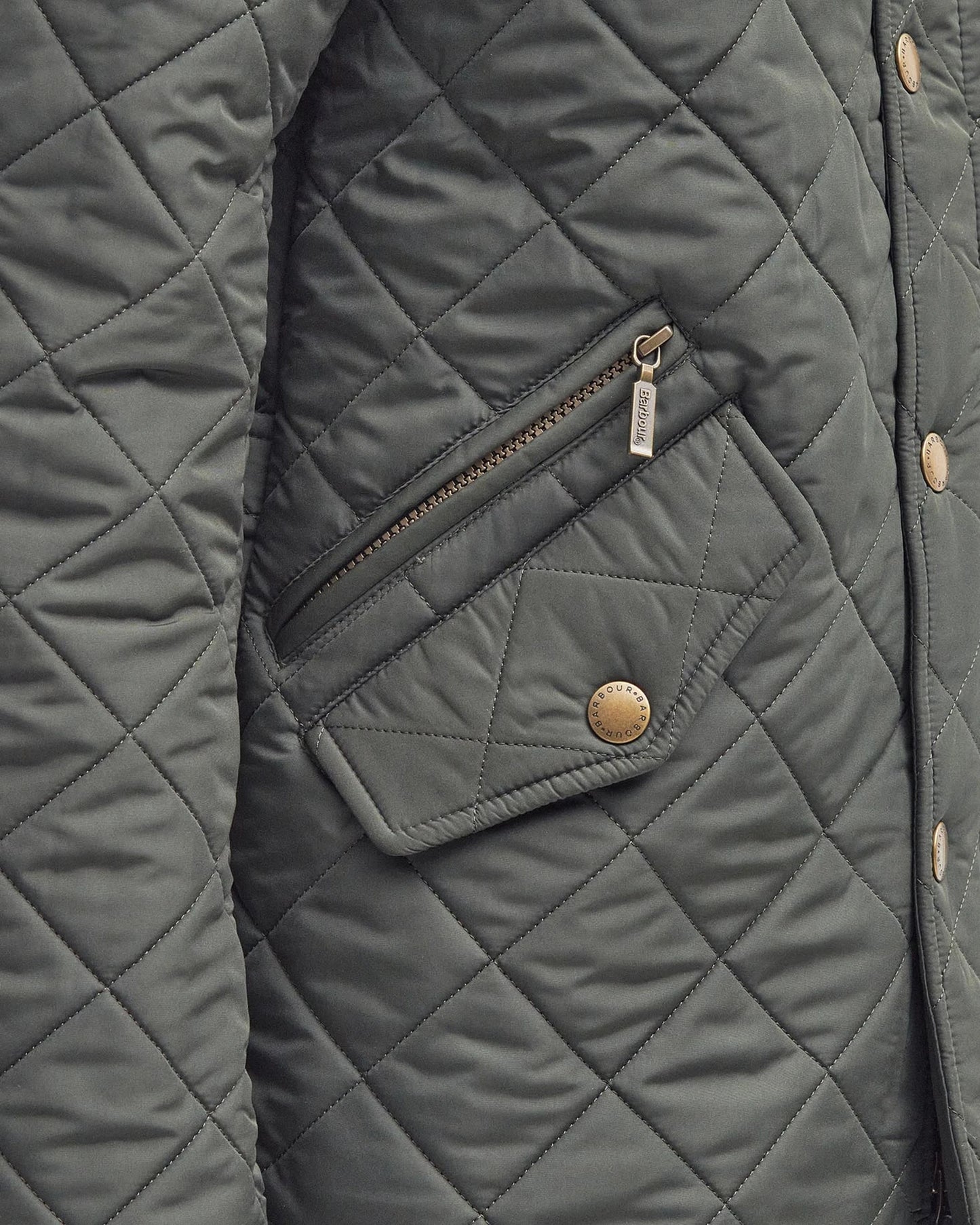 Barbour Powell Quilt - Sage