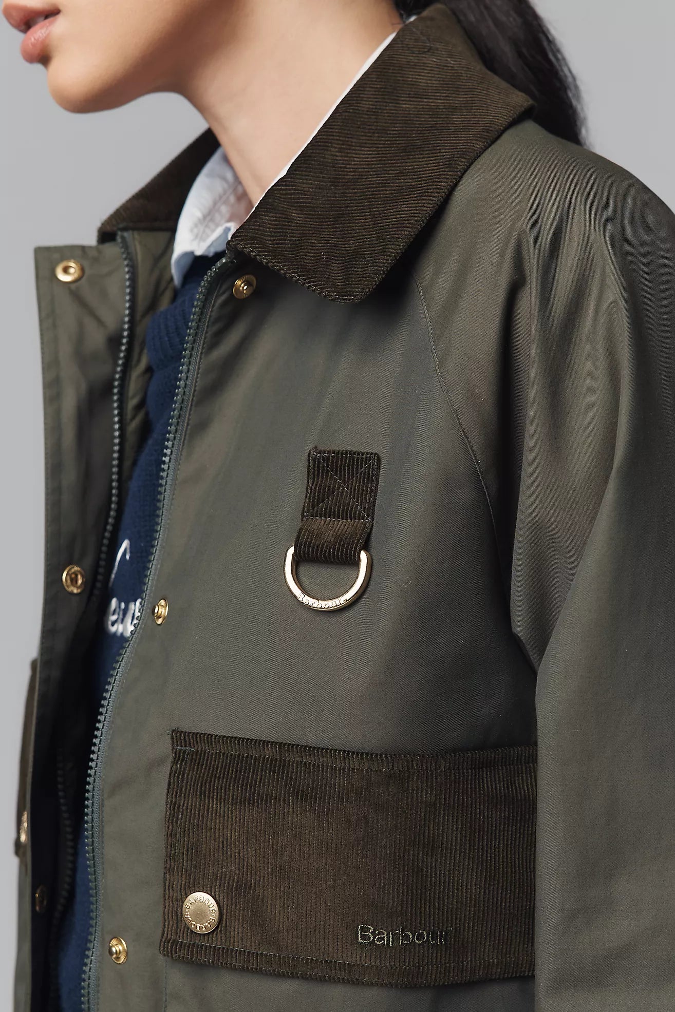 Barbour Phoebe Jacket - Olive