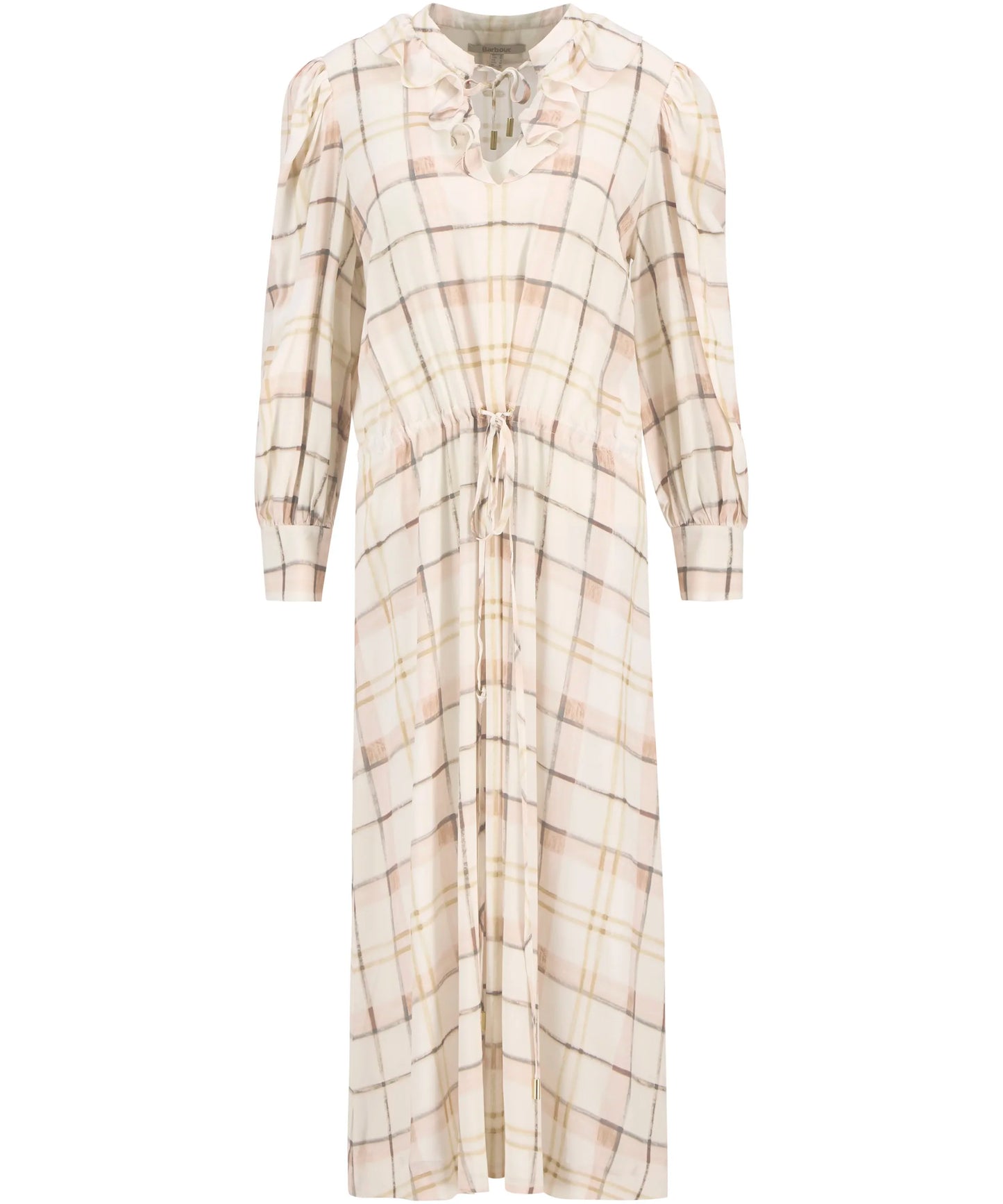 Barbour Asker Midi Dress - Silver Peony