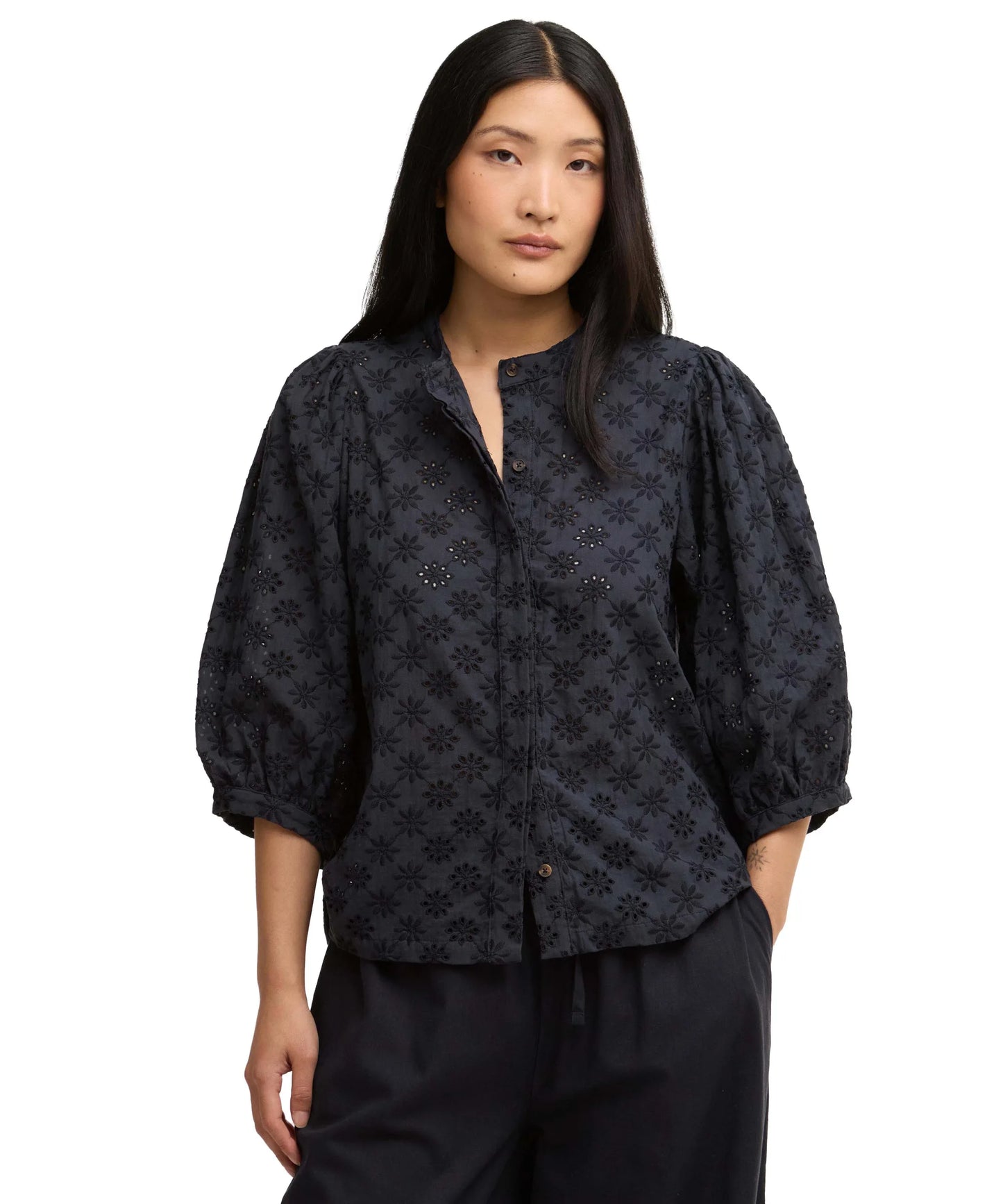 Barbour Layla Top - Navy