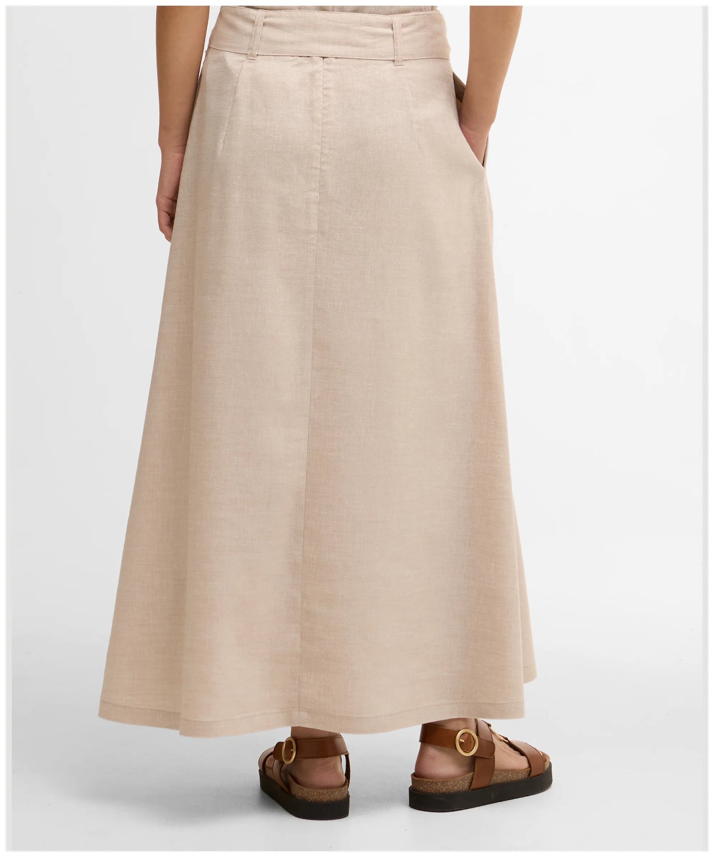 Barbour Gabby Maxi Skirt - Mist