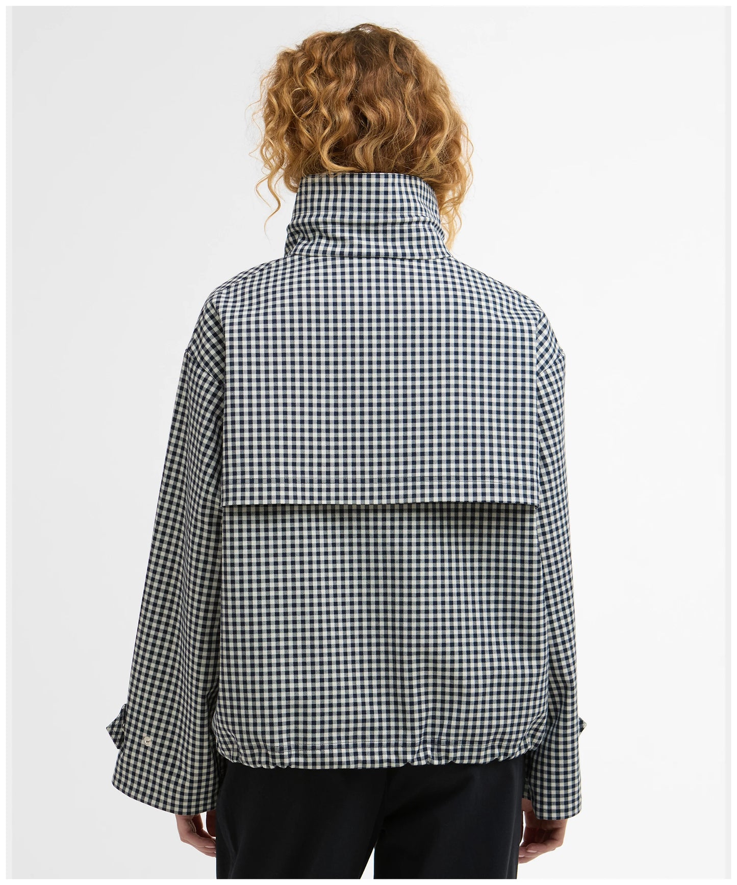LIMITED EDITION Barbour Bronwyn Check Showerproof Jacket - Navy Check