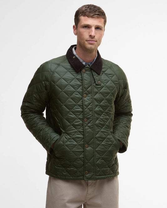 Barbour Tracker Quilt Jacket - Sage