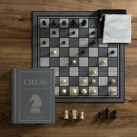 Vintage Bookshelf Game - Chess
