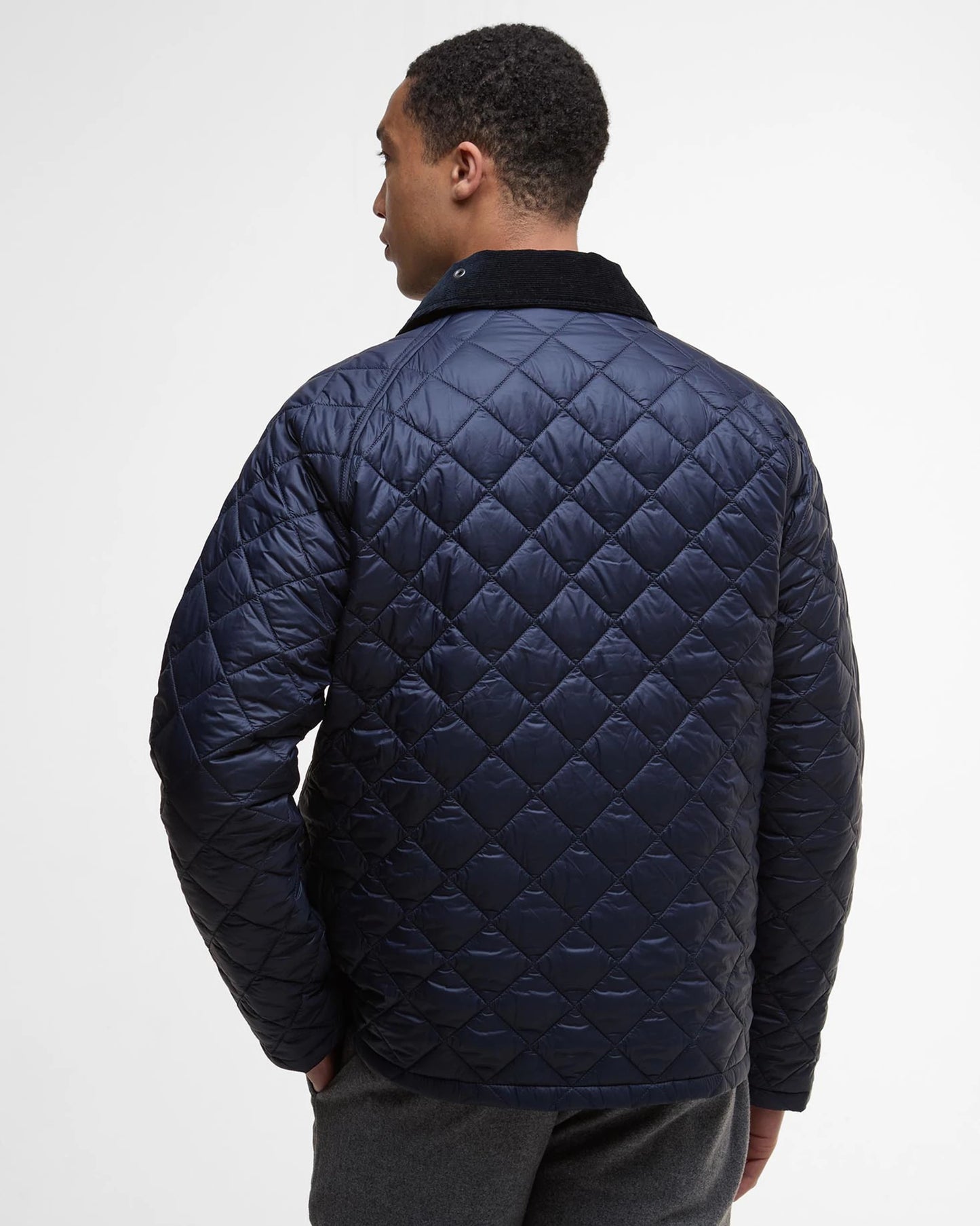 Barbour Tracker Quilt Jacket - Navy