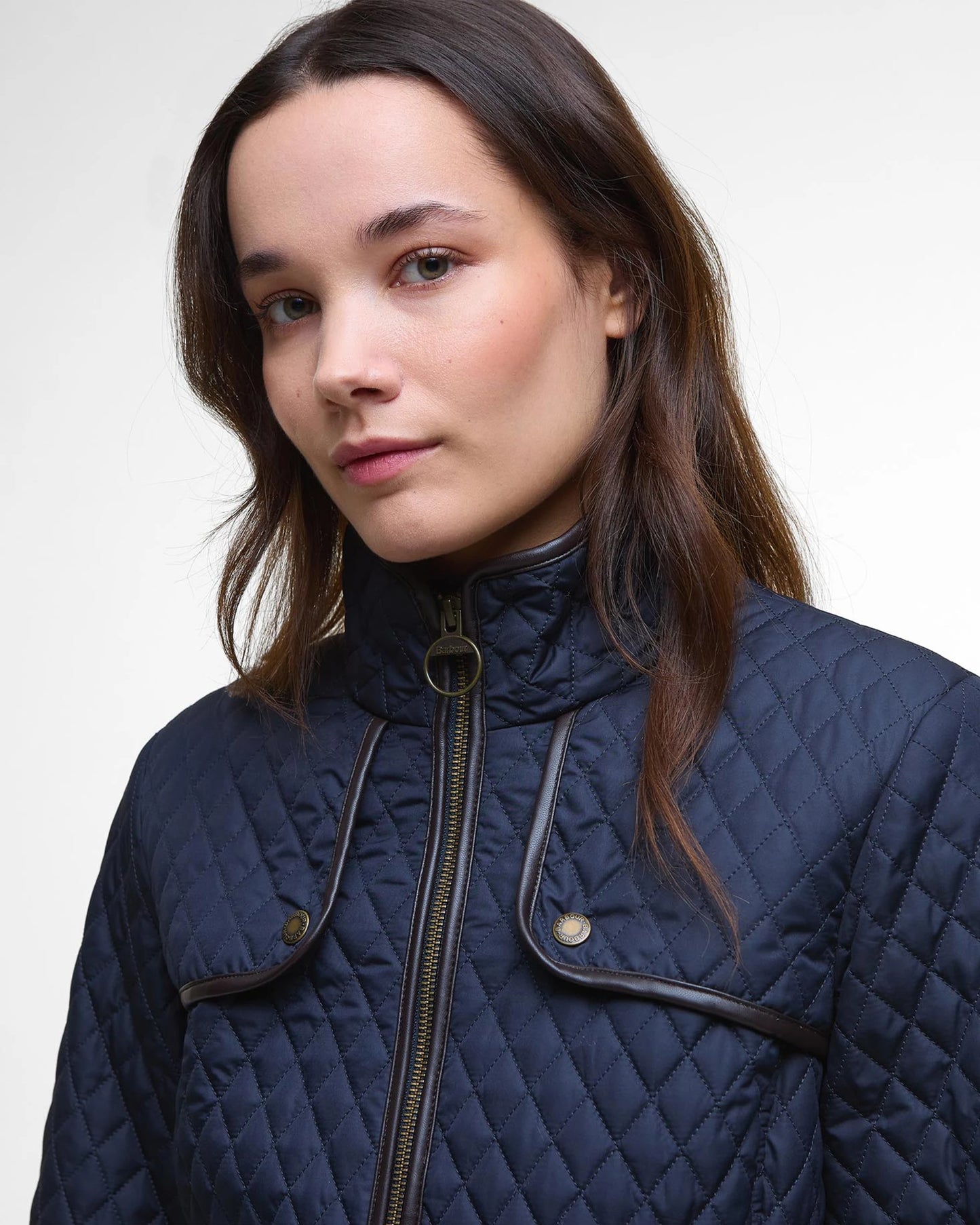 Barbour Dahlia Quilted Jacket - Navy