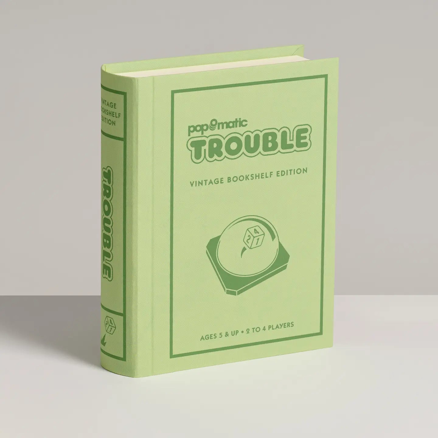 Vintage Bookshelf Game - Trouble