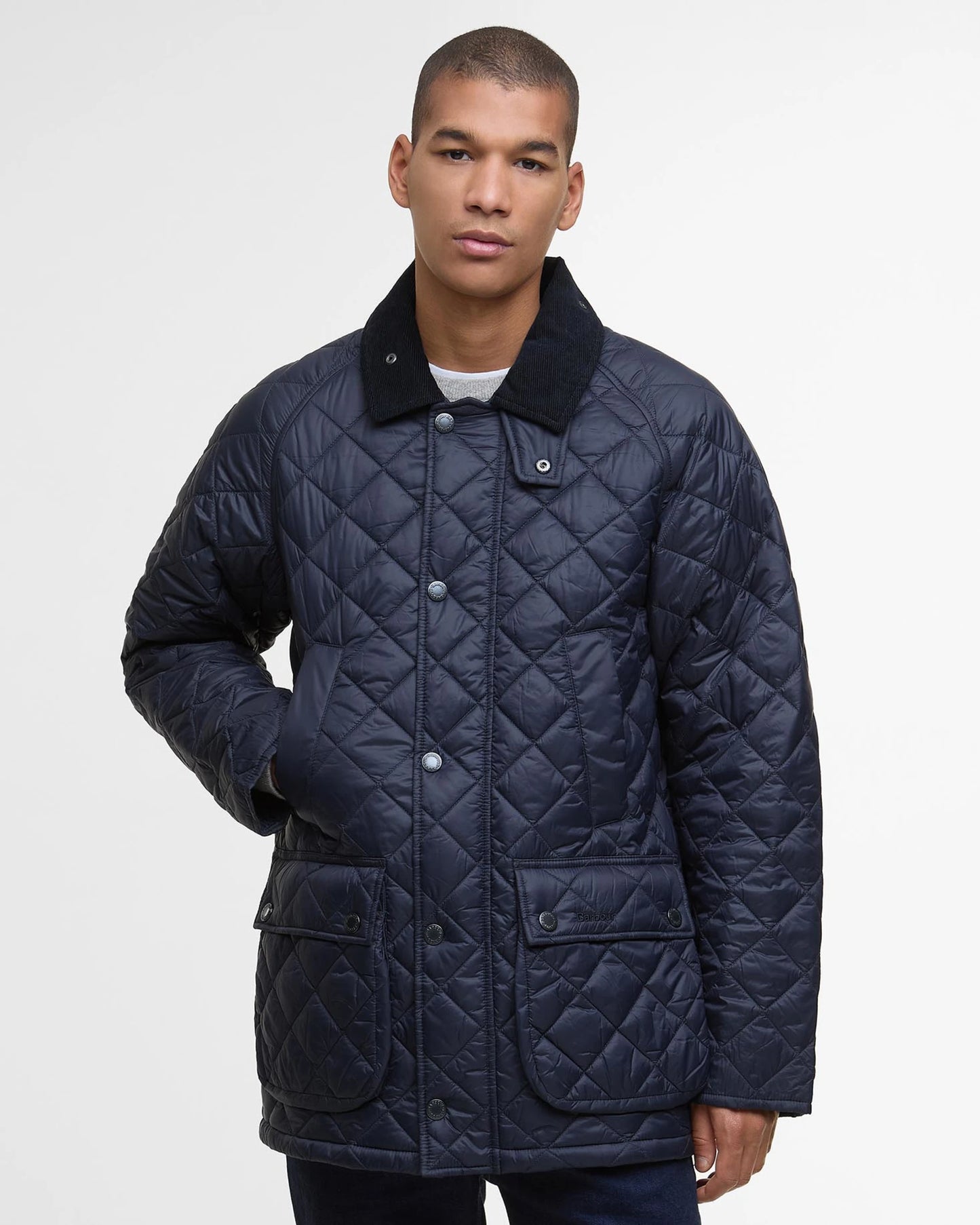 Barbour Essential Bedale Quilt Jacket - Navy