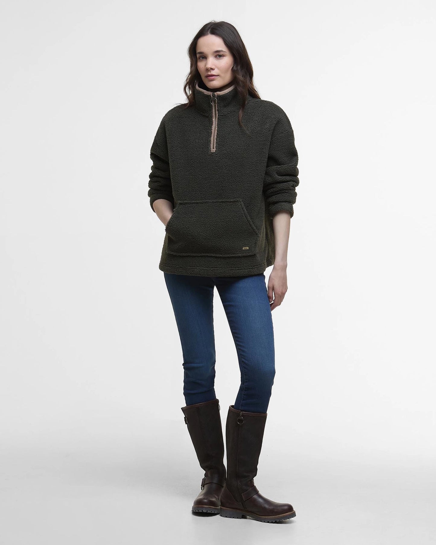 Barbour Bamburgh Fleece - Olive