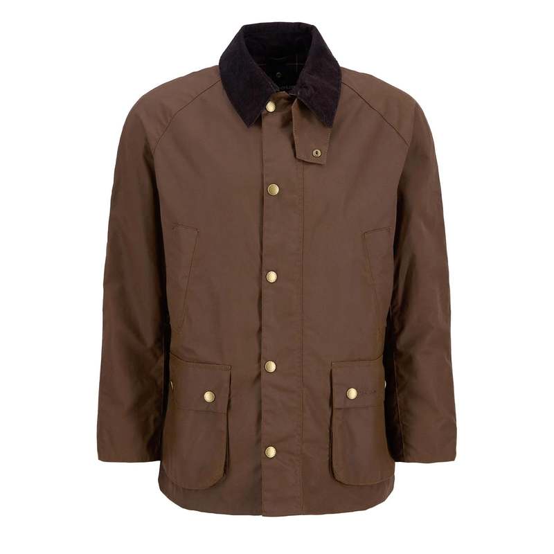 Barbour Ashby Waxed Jacket in Bark