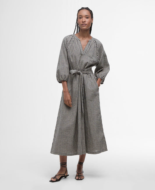 Suri Midi Dress - Navy Sand