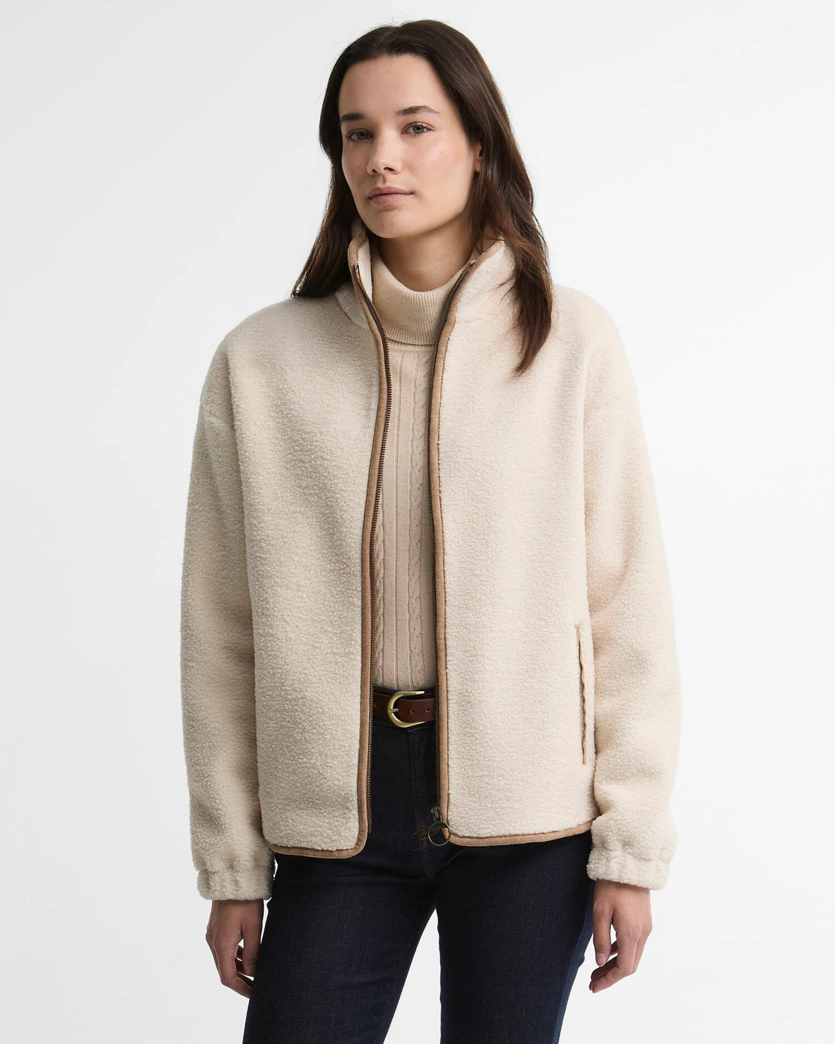 Barbour Homeswood Fleece in Birch
