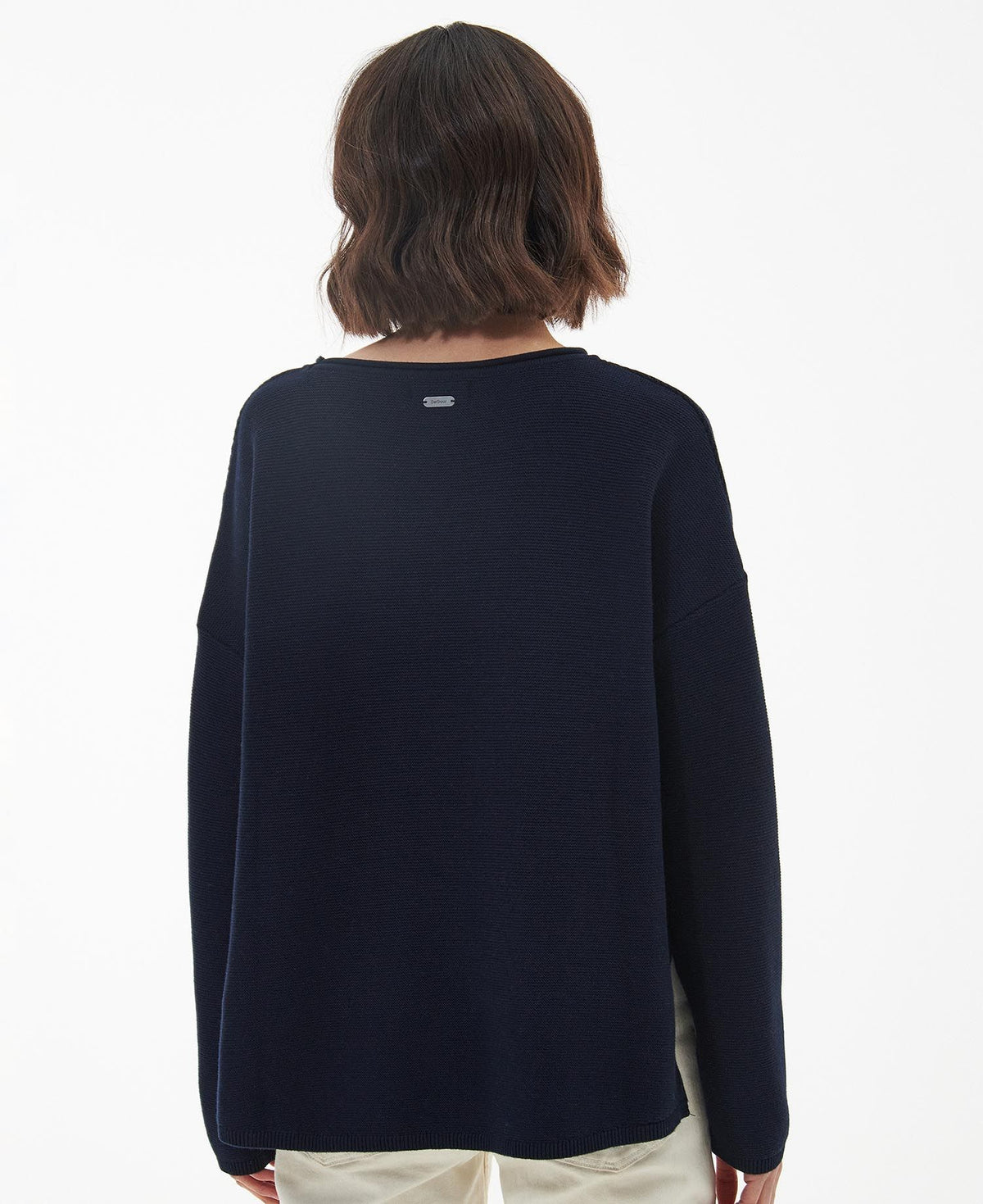 Barbour Marine Knit in Navy, image 4