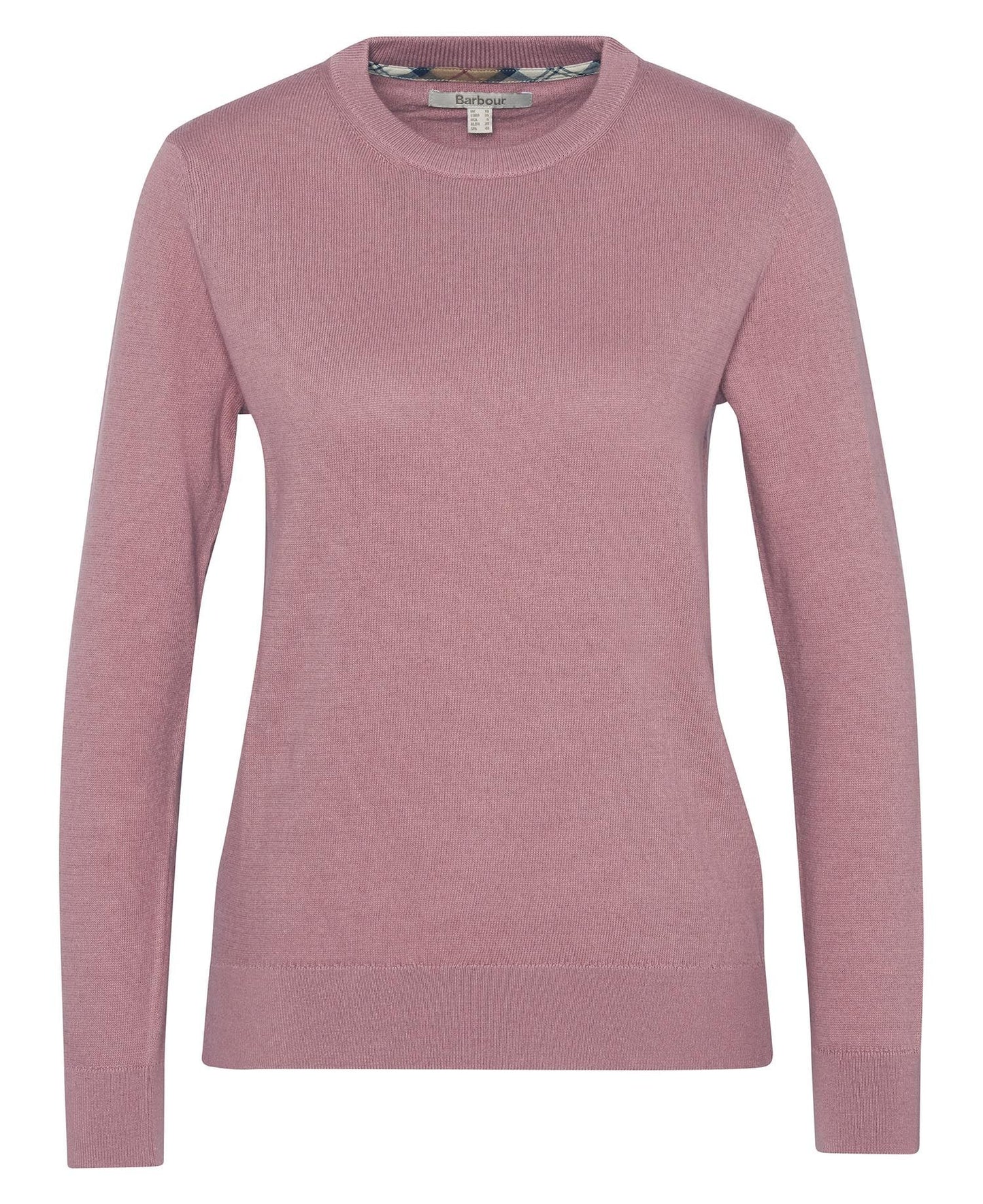 Barbour Lavender Knitted Jumper - Tea Rose