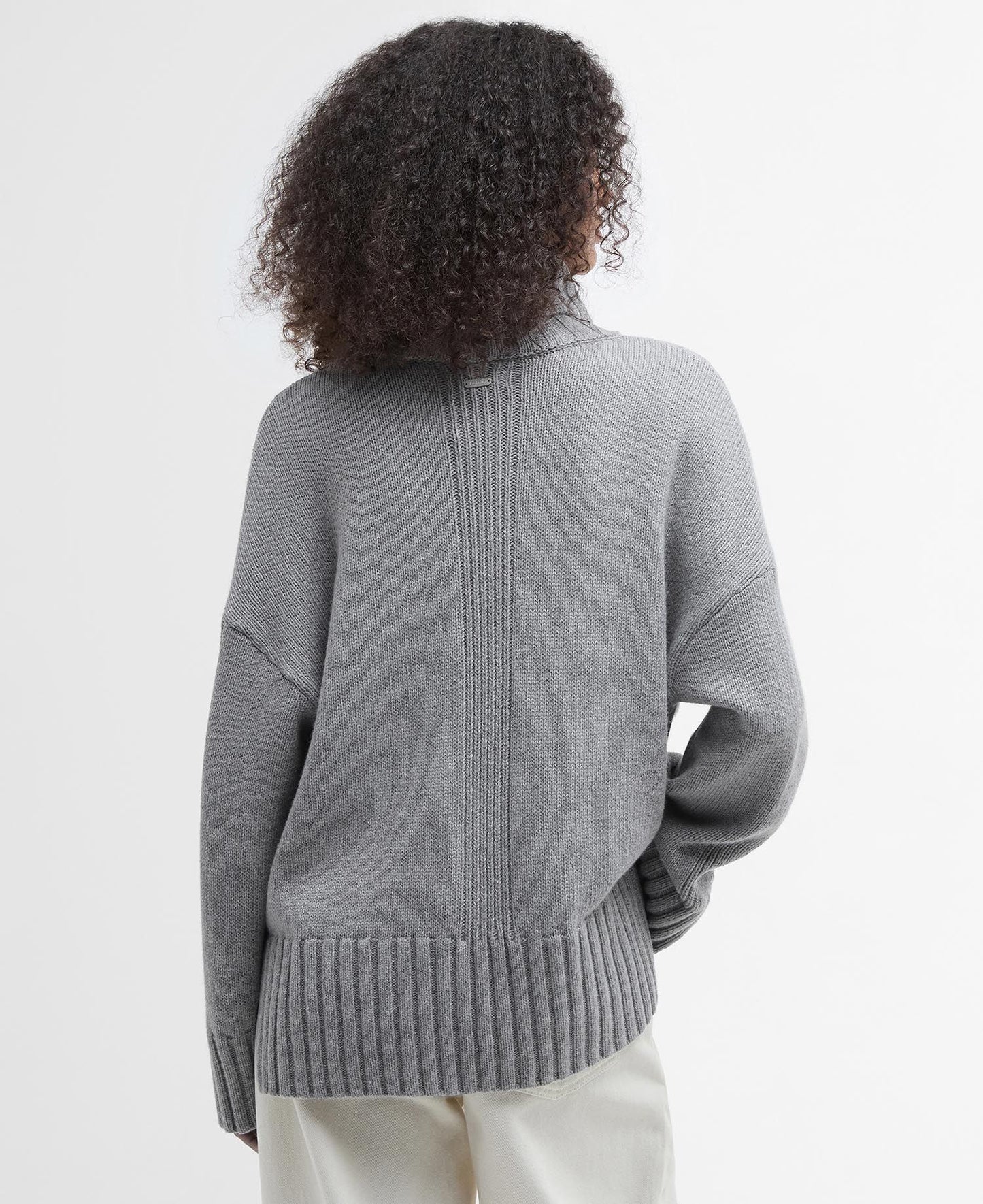 Barbour Josephine Knitted Jumper - Grey