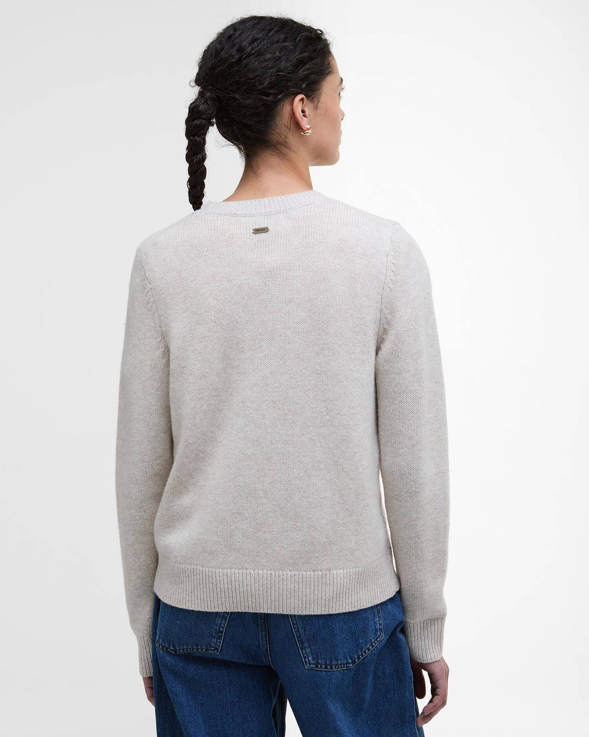 Barbour Woodhouse Knitted Jumper - Oatmeal