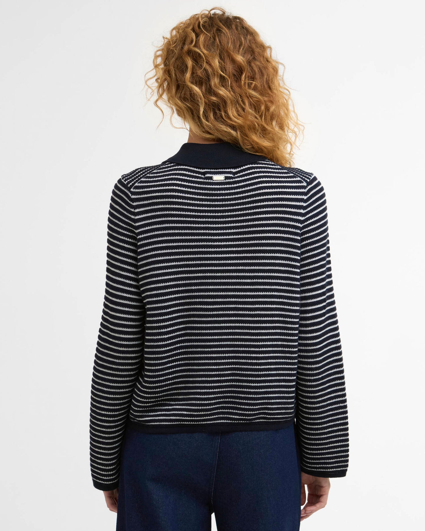 Barbour Inez Knitted Jumper - Navy Stripe