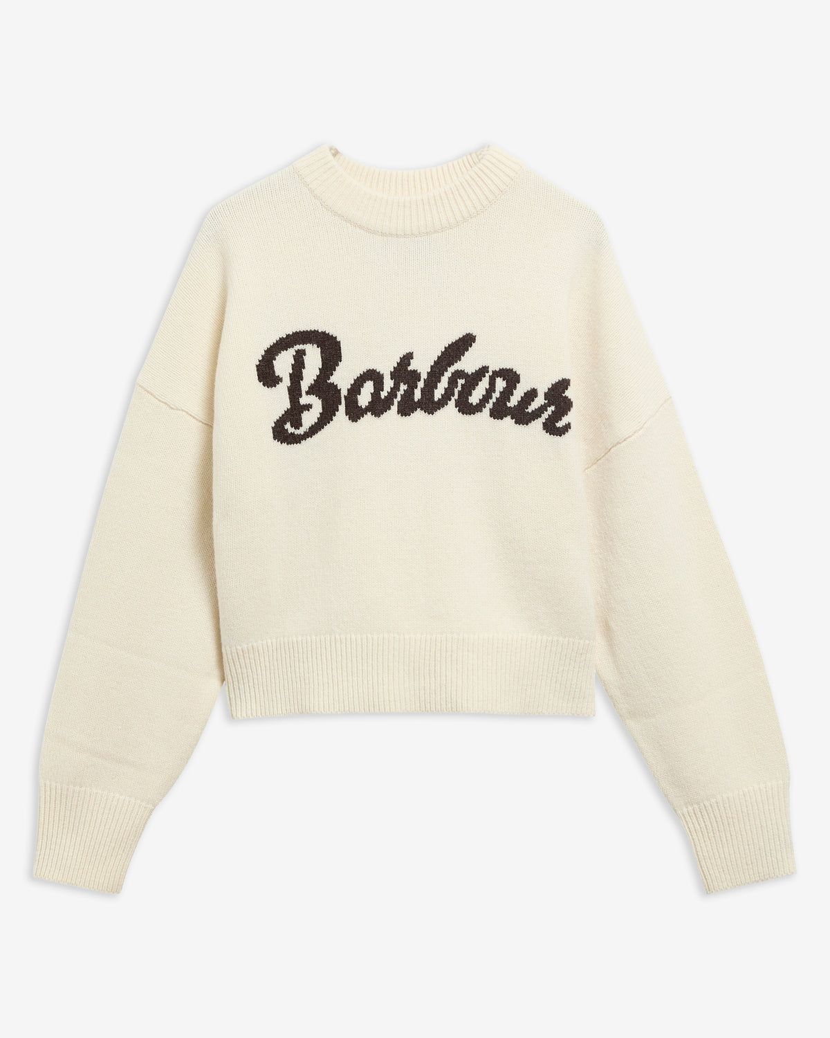 Barbour Ivybridge Knitted Jumper - Ecru