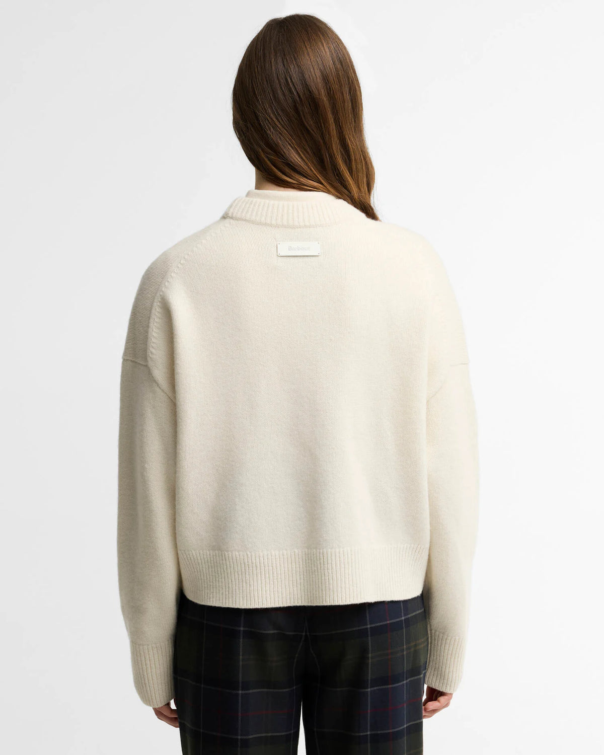Barbour Ivybridge Knitted Jumper - Ecru