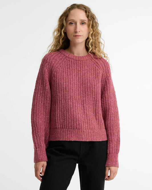 Barbour Alderney Fleck Knitted Jumper - Tea Rose