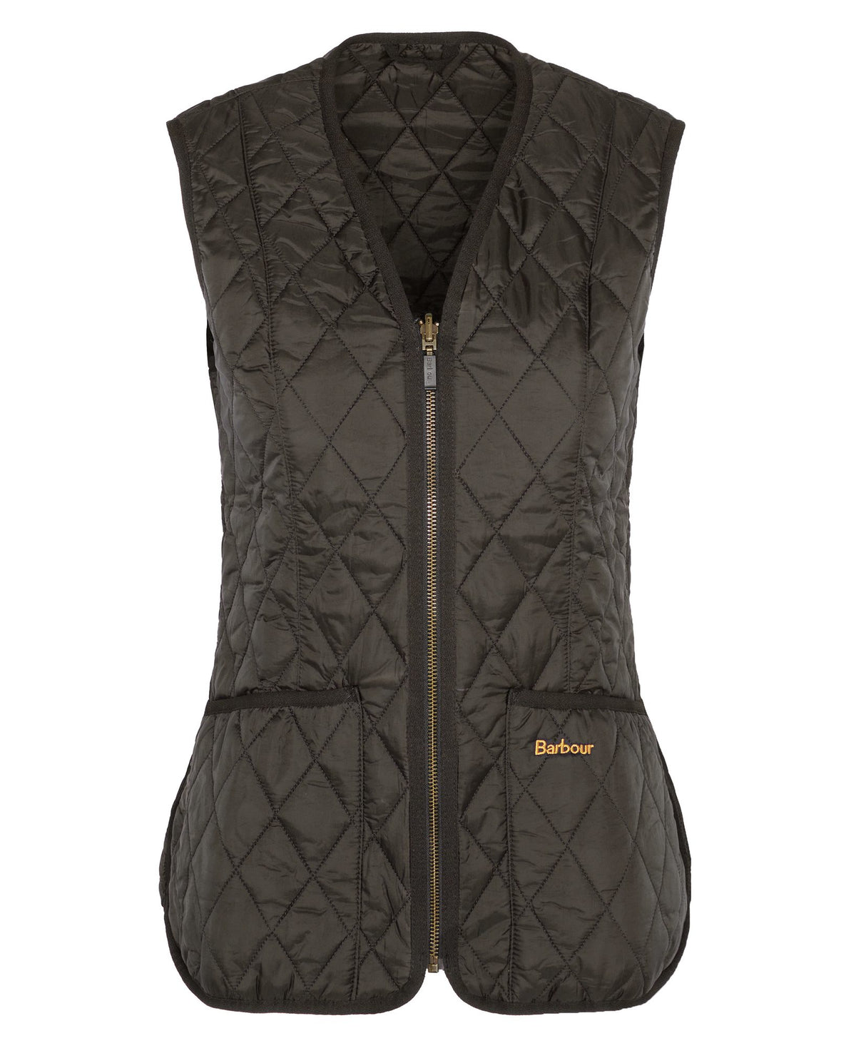 Barbour Betty Interactive Liner in Dark Olive