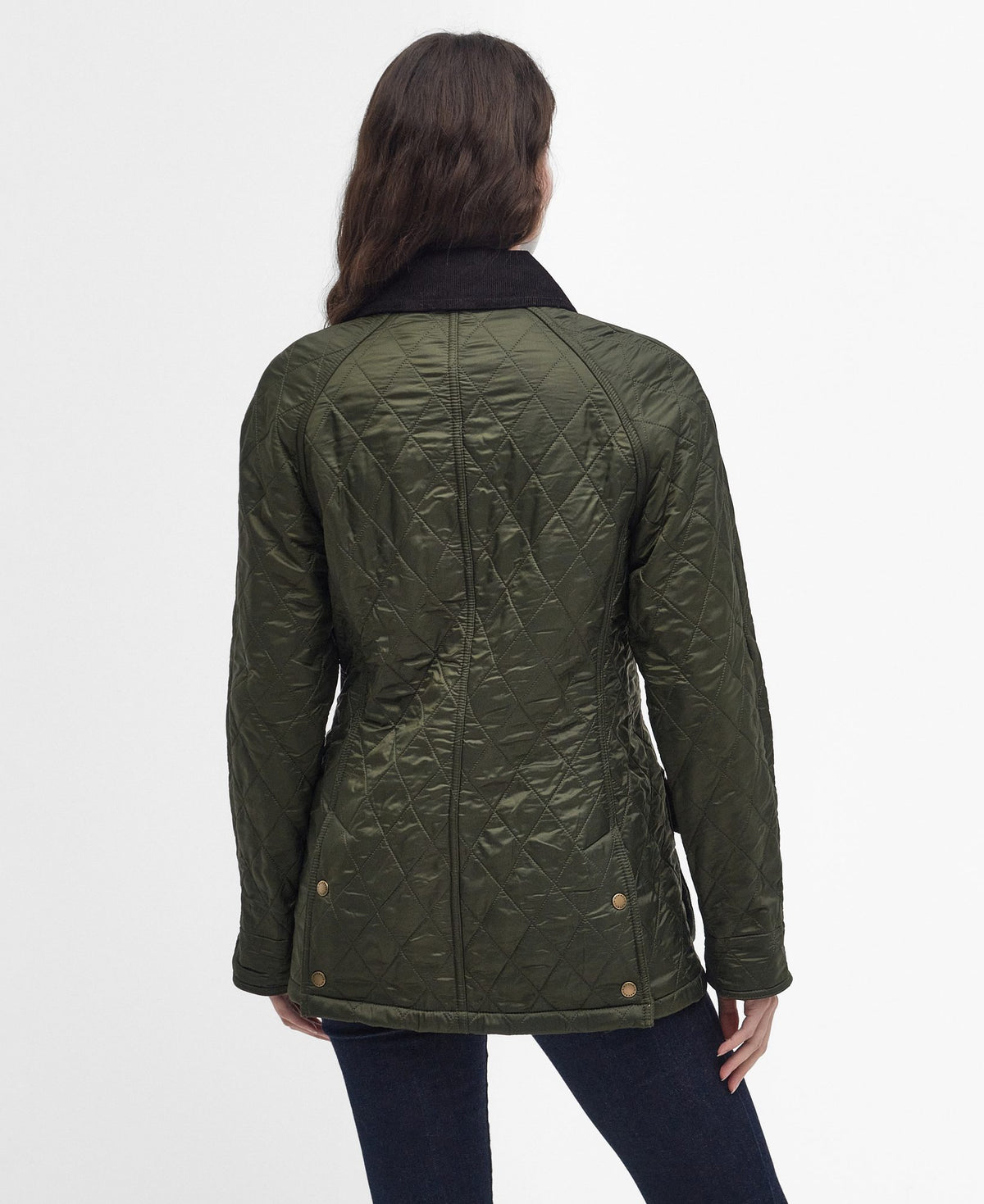 Barbour Beadnell Polarquilt Jacket in Olive, image 5