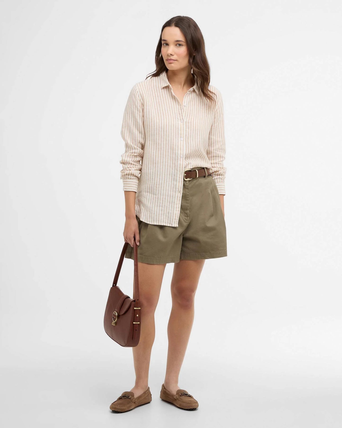 Barbour Marine Shirt - Hessian Stripe