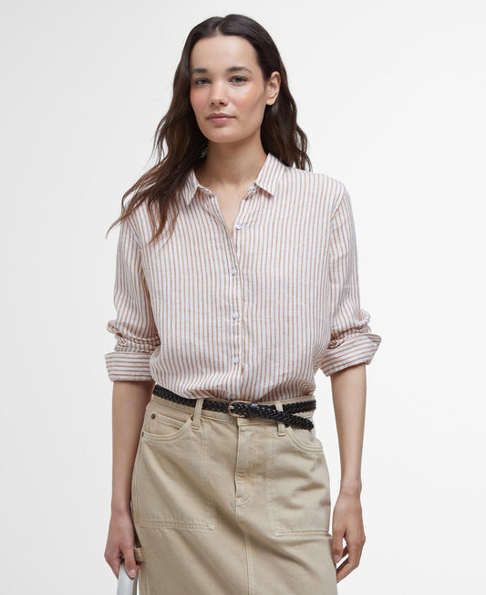 Barbour Marine Shirt - Bran Stripe